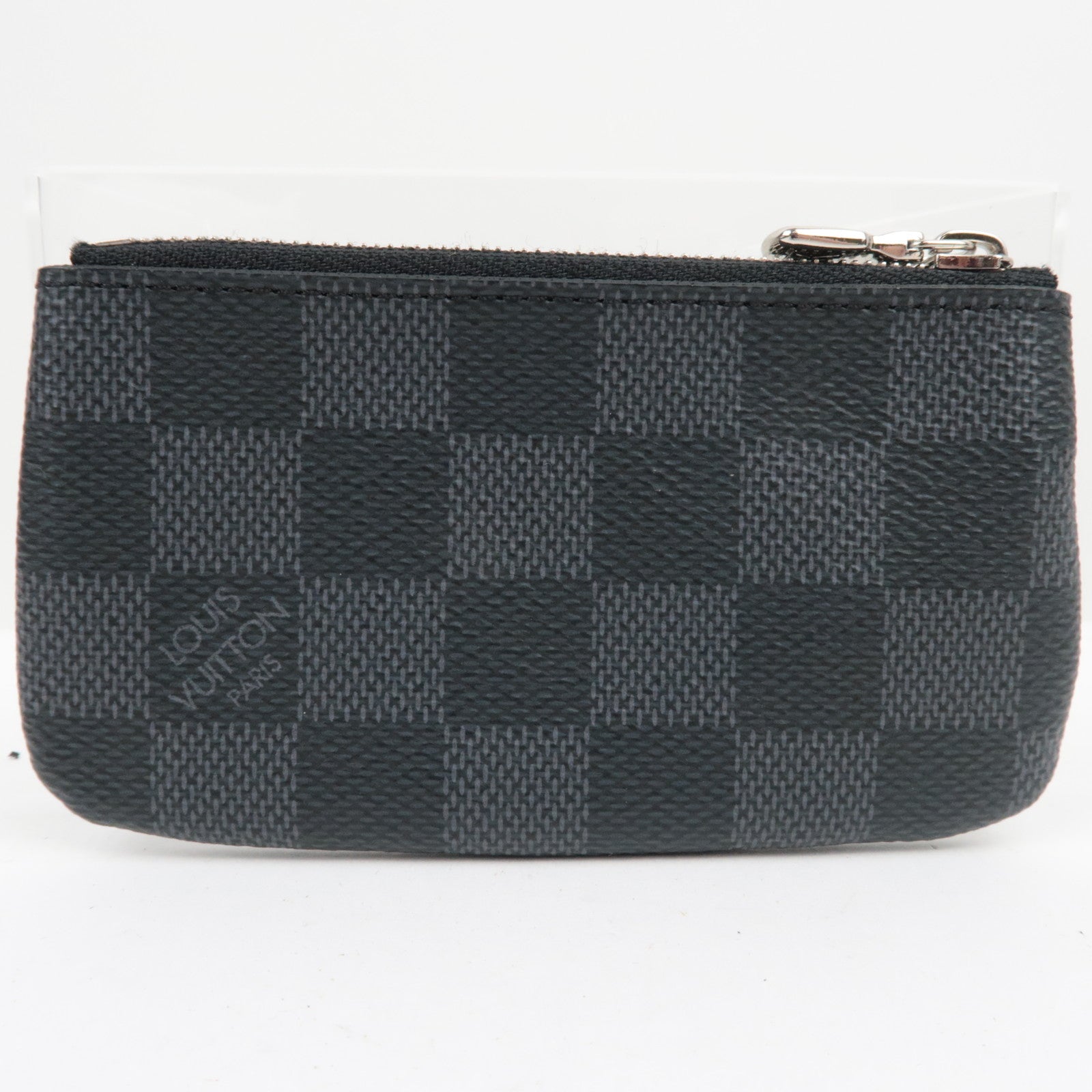 Louis Vuitton Damier Graphite Pochette Cles N60155/CT4222 *Dust bag