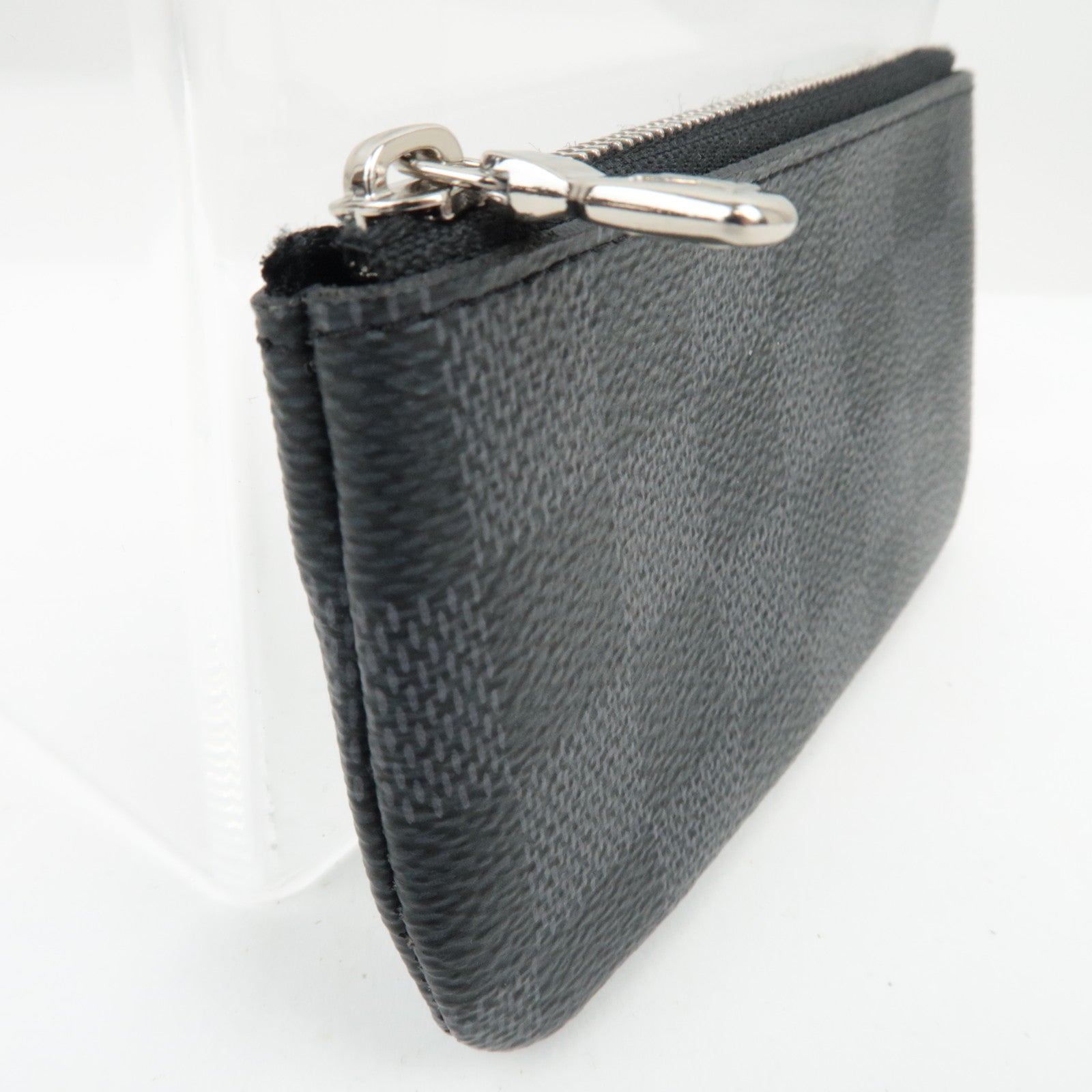 Louis Vuitton Damier Graphite Pochette Cles N60155/CT4222 *Dust bag