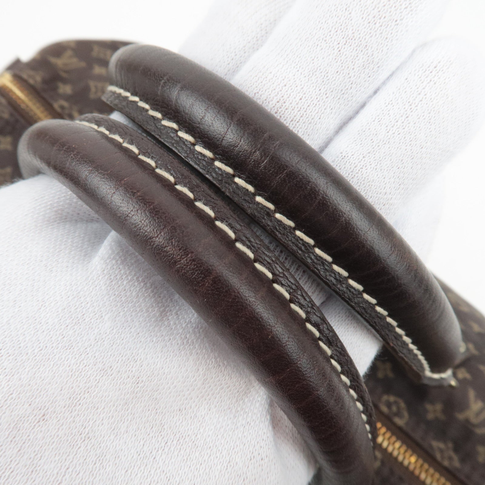 Louis Vuitton Monogram mini lin Speedy 30 Ebene M95224/SP1010