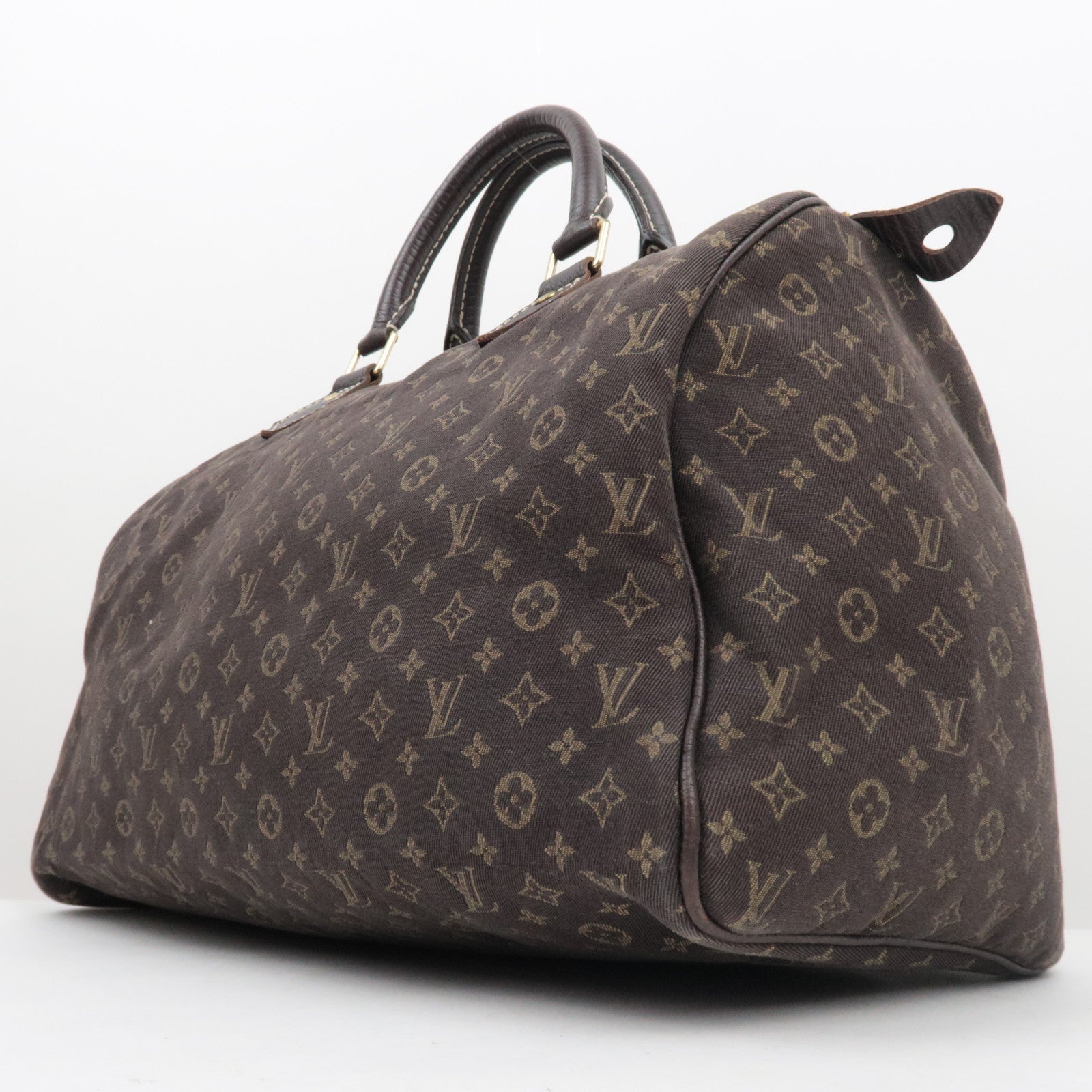 Louis Vuitton Monogram mini lin Speedy 30 Ebene M95224/SP1010