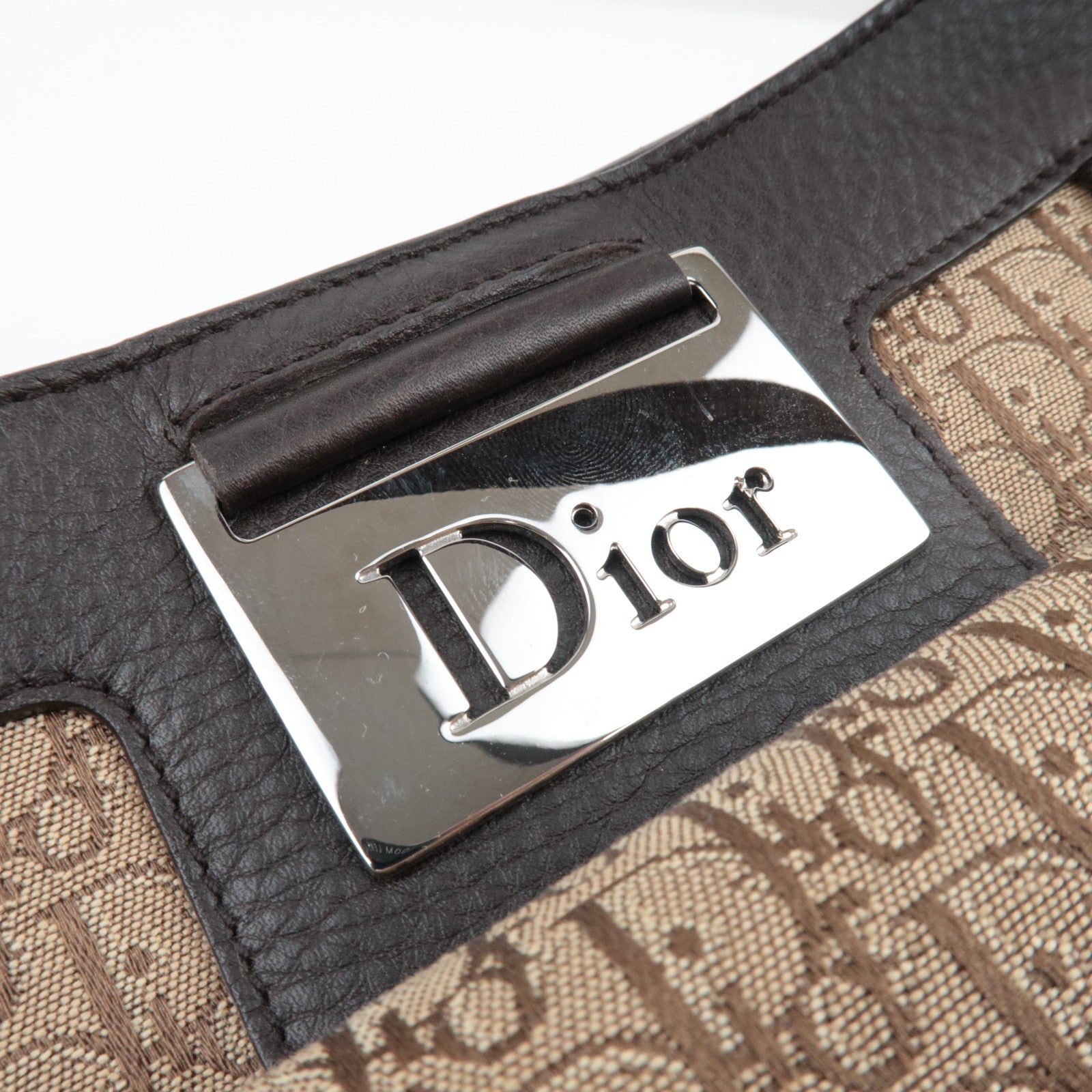 Christian Dior Trotter Street Chic Hand Bag Brown *Dust bag
