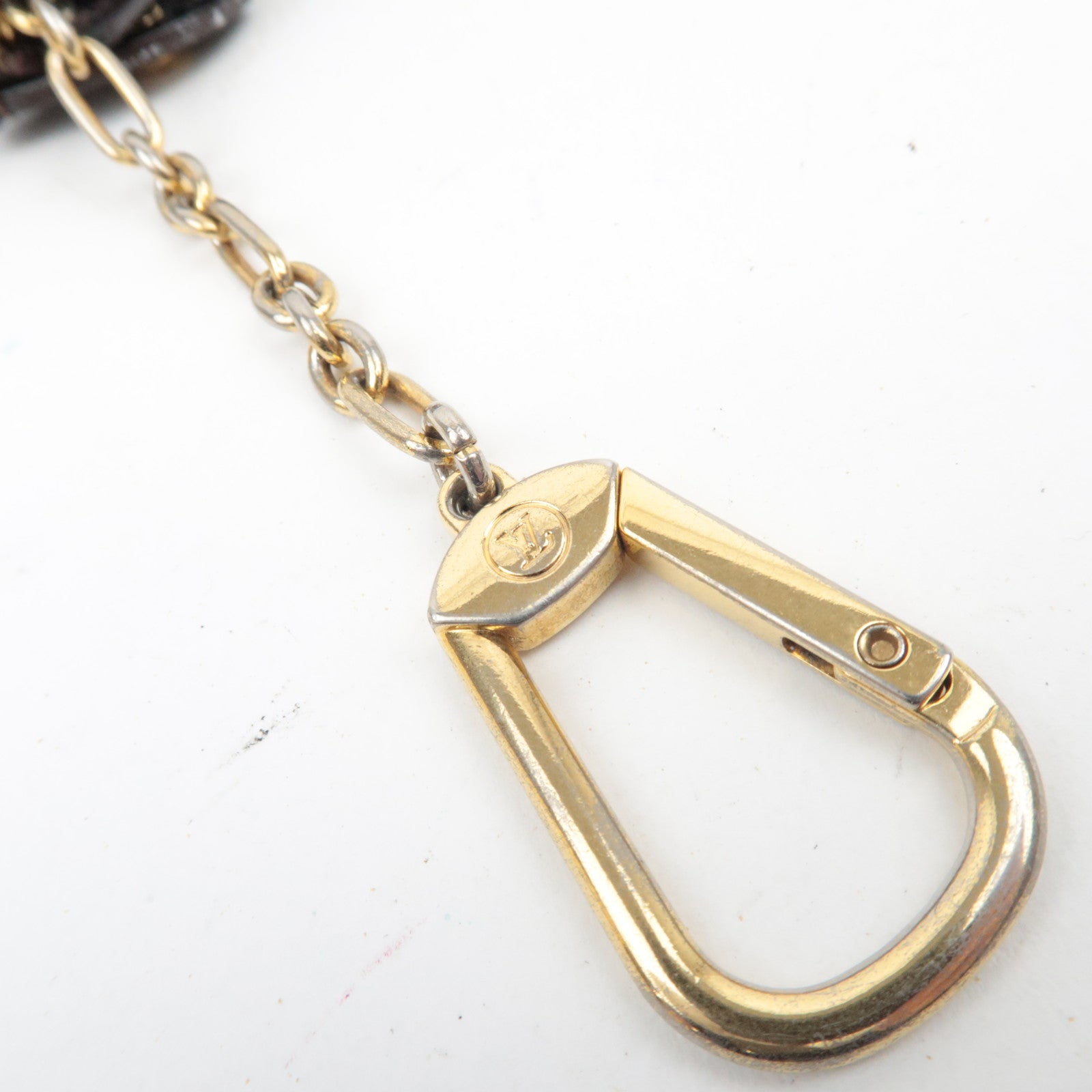 Louis Vuitton Vernis Pochette Cles NM Coin Case Amarante M93557/ CA5007 *Box