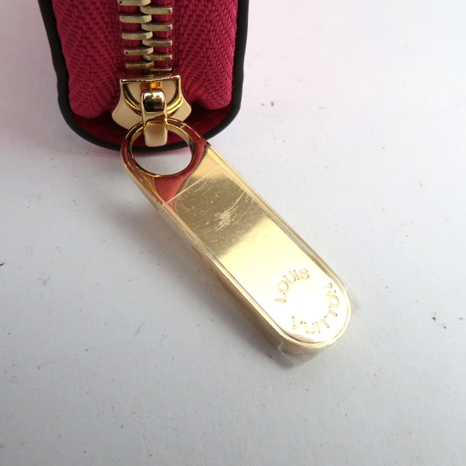 Louis Vuitton Monogram Vernis Zippy Wallet Valentine limited M81154 / IC Chip *Doos, Stofzak