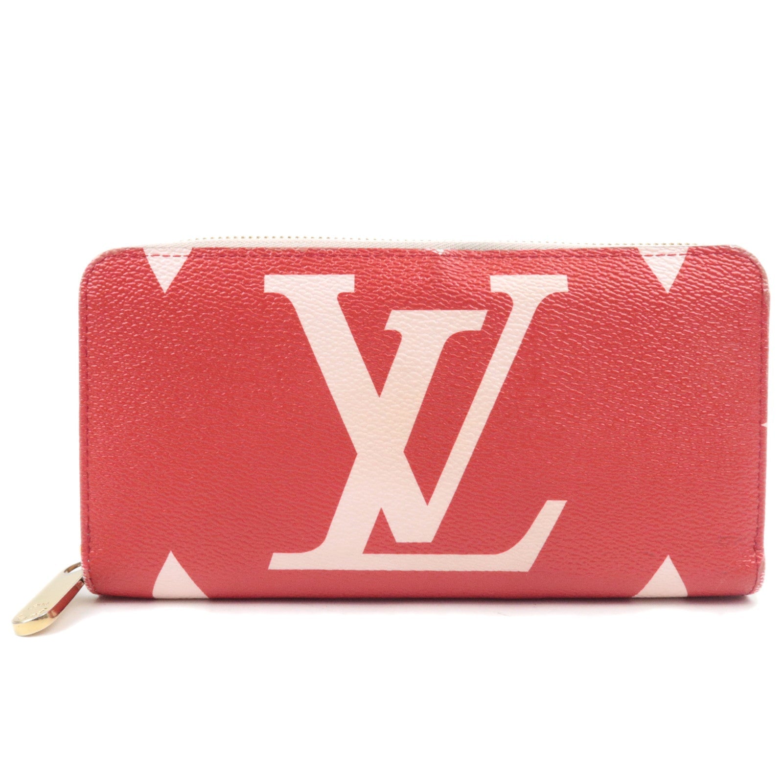 Louis Vuitton Monogram Vernis Zippy Wallet Red Pink M67550/CI1169 Box, Dust bag