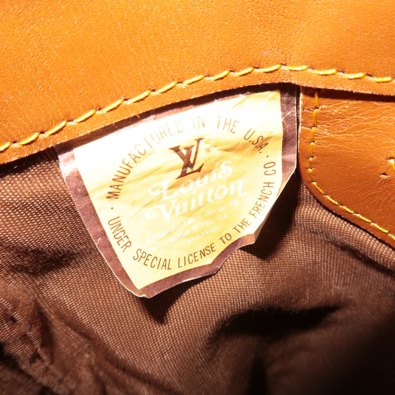 Louis Vuitton Monogram Bucket USA Limited T42238 *Come with Pouch