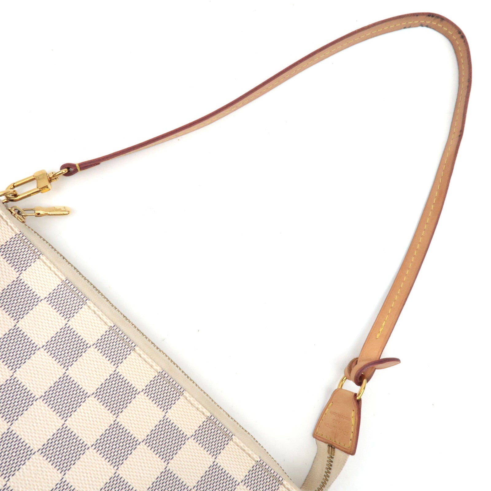 Louis Vuitton Damier Azur Pochette Accessoires Newer style N41207/RFID