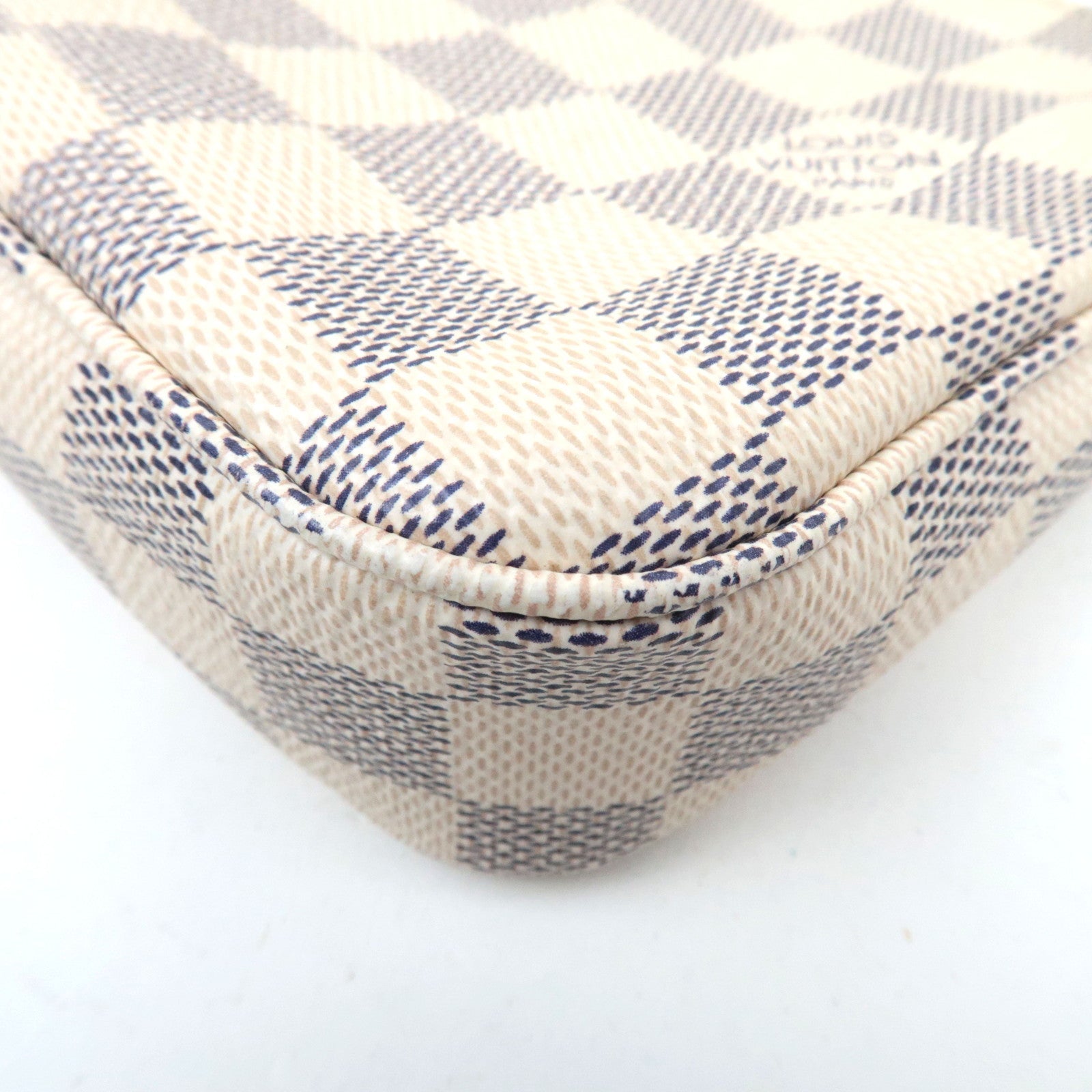 Louis Vuitton Damier Azur Pochette Accessoires Newer style N41207/RFID