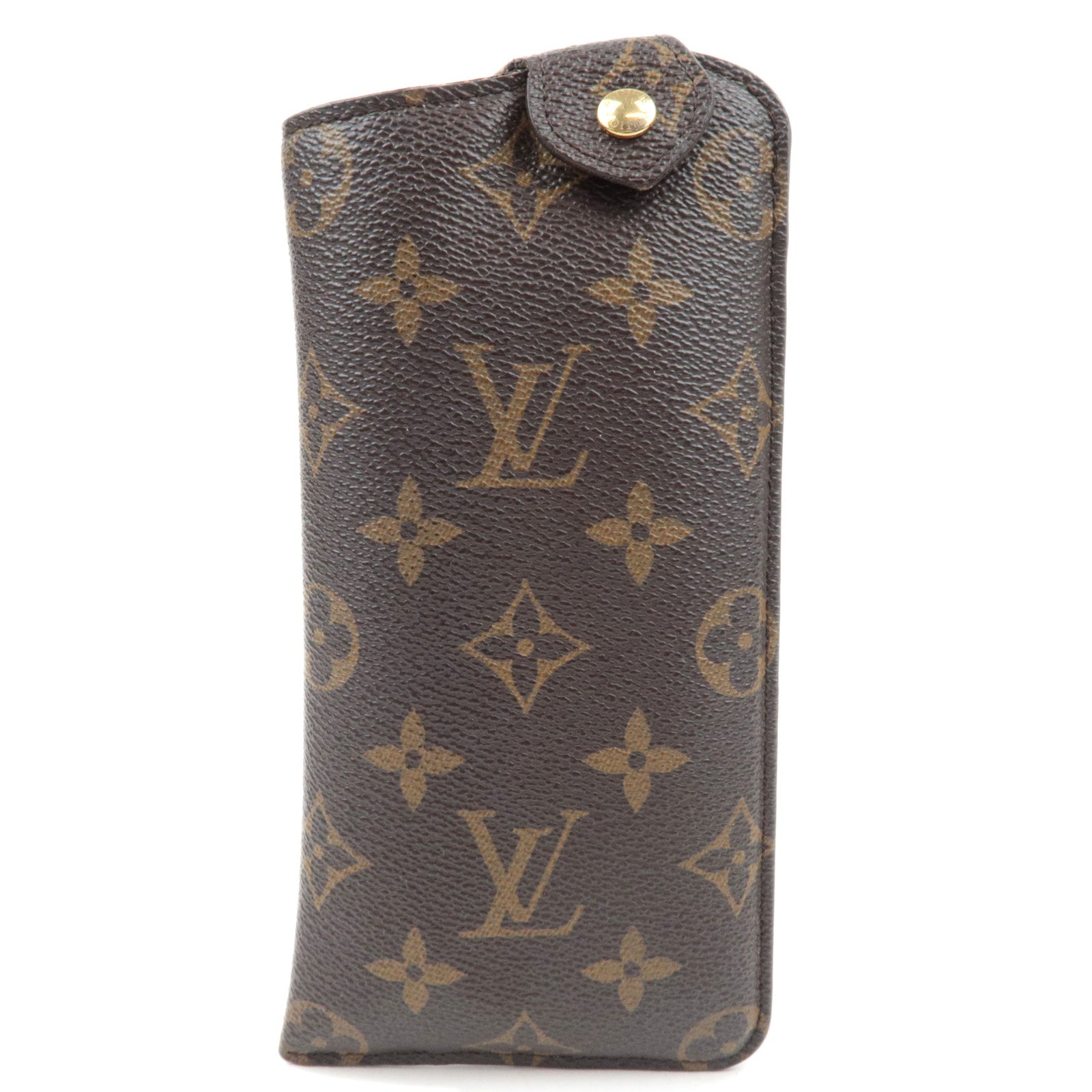 Louis Vuitton Monogram etui a lunettes PM Glasses Case M66545/SN2170