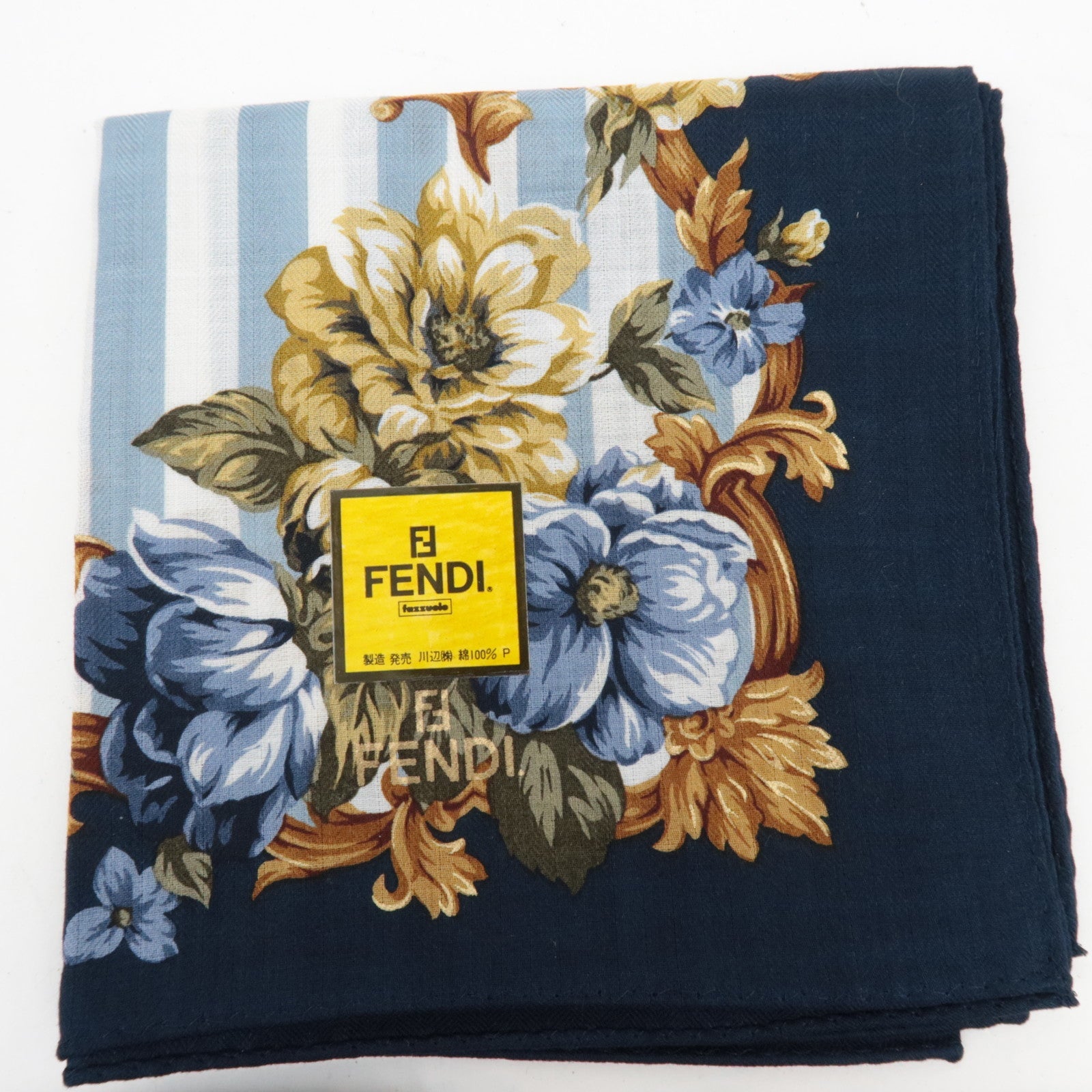 Set of 5 FENDI Cotton 100% Handkerchief