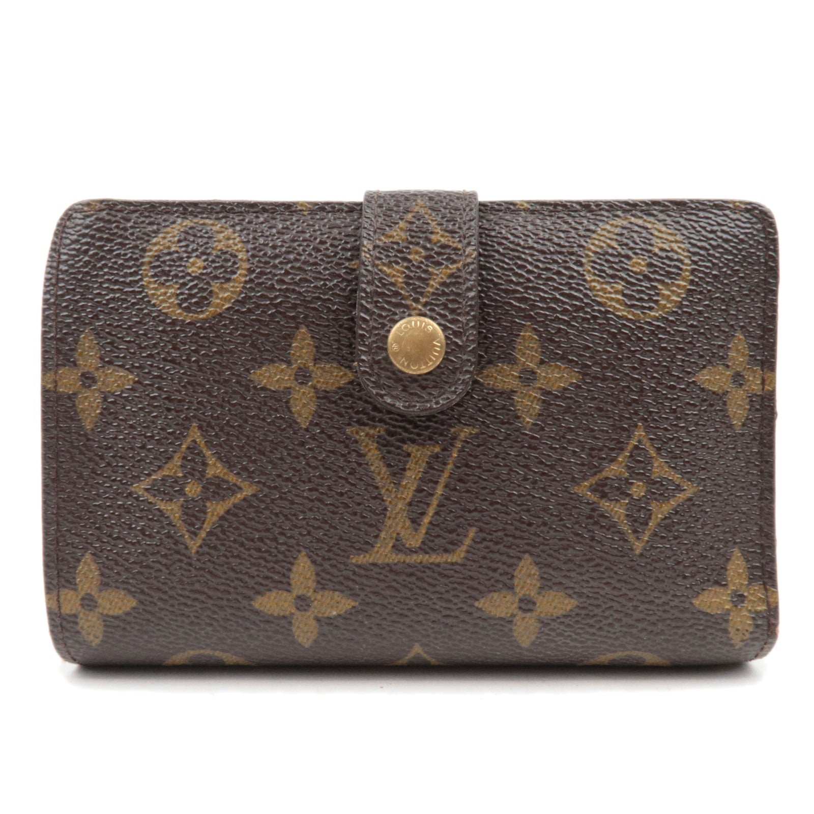 Louis Vuitton Monogram Portefeuille Viennois Wallet M61674/CA0075