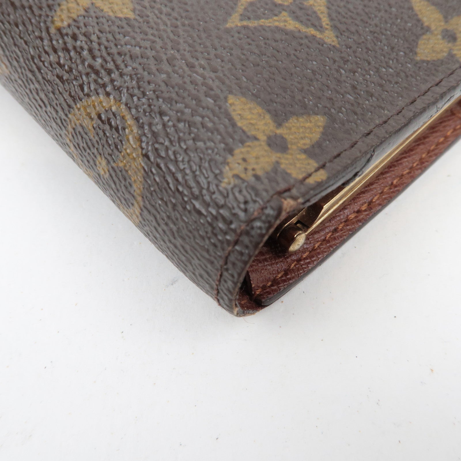 Louis Vuitton Monogram Portefeuille Viennois Wallet M61674/CA0075