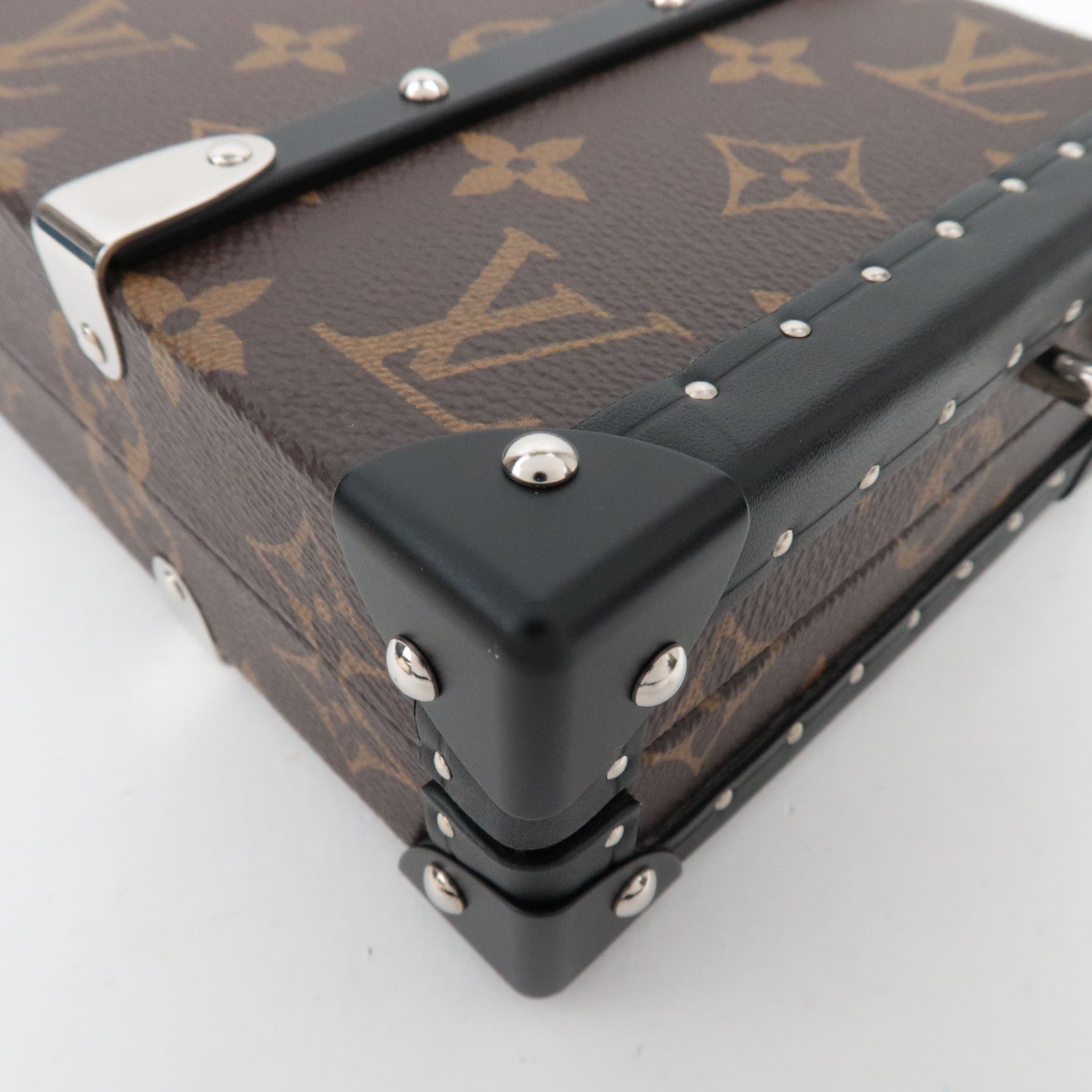 Louis Vuitton Monogram Macassar Wallet Trunk M20250/RFID *Dust bag, Strap