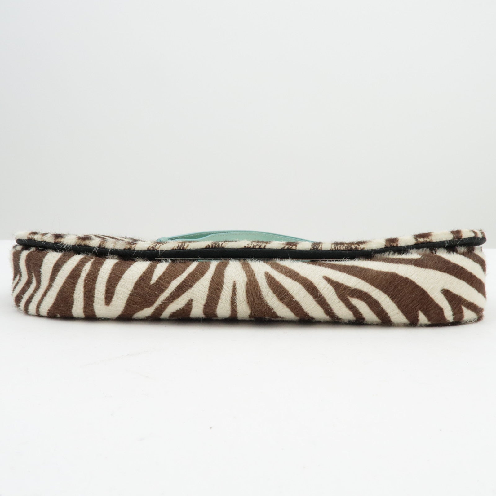 Christian Dior Pony Hair Patent Leather Malice Pearl Hand Bag