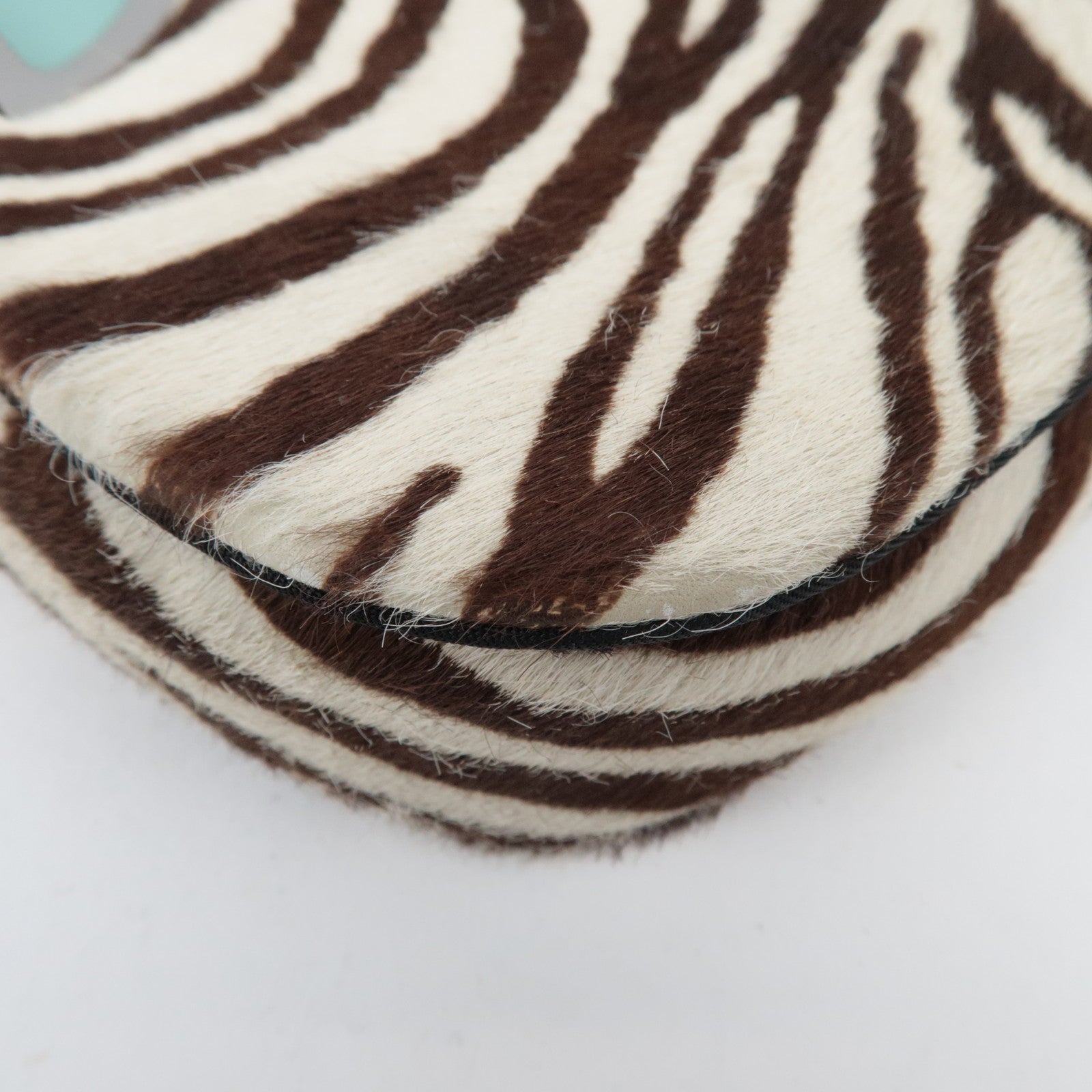 Christian Dior Pony Hair Patent Leather Malice Pearl Hand Bag