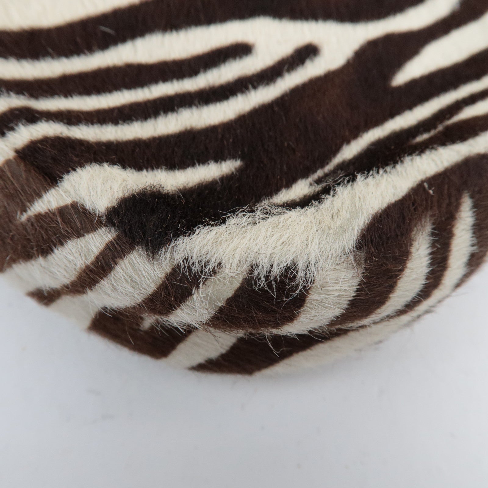 Christian Dior Pony Hair Patent Leather Malice Pearl Hand Bag