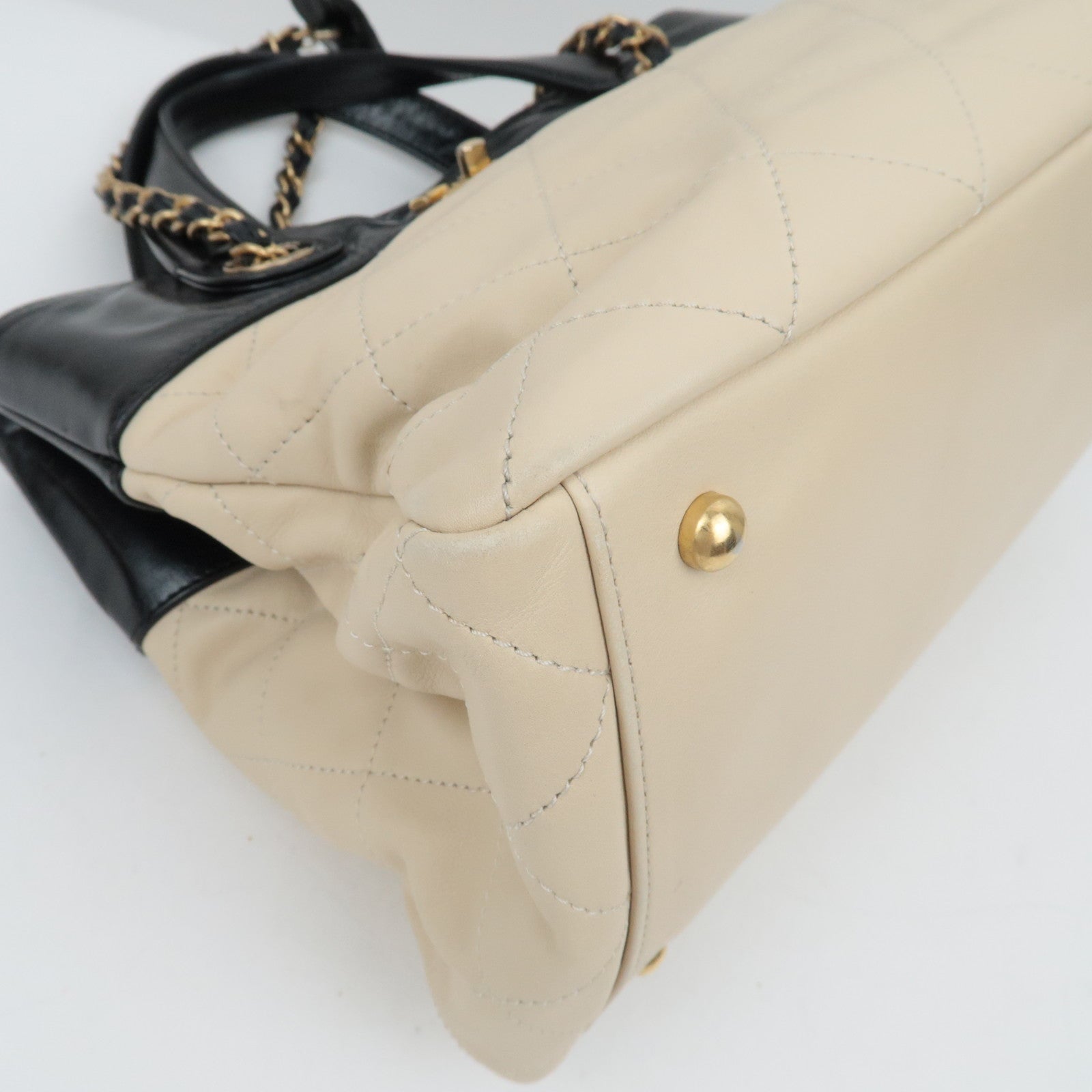 CHANEL In the Mix 2way Chain Bag Lambskin Gold HDW *Guarantee card