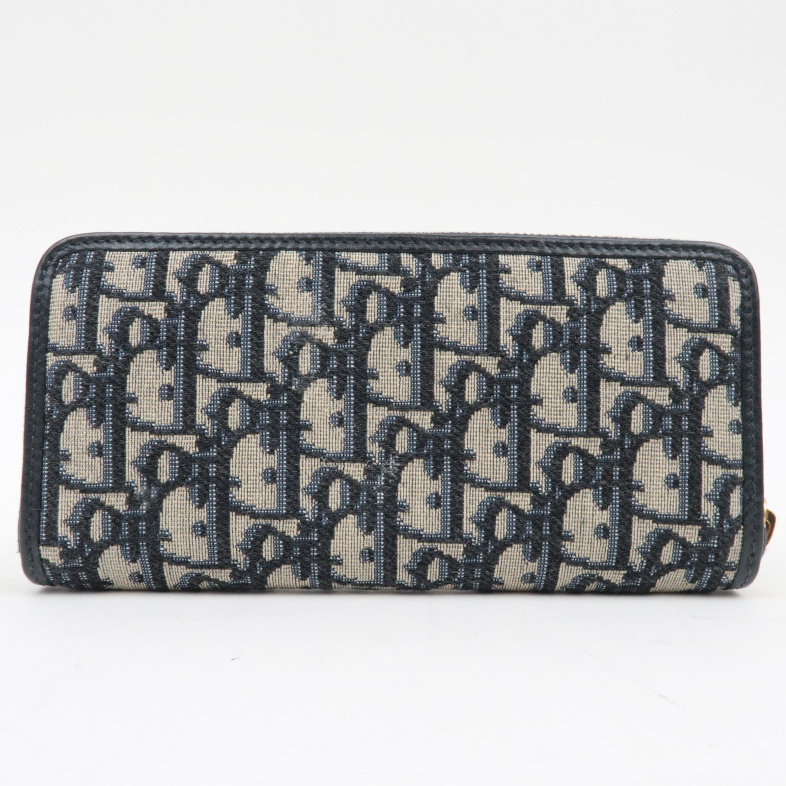 Christian Dior Oblique Jaquard Montaigne long Wallet S2094UTZQ M928/41-MA-0221 *Box, Dust bag