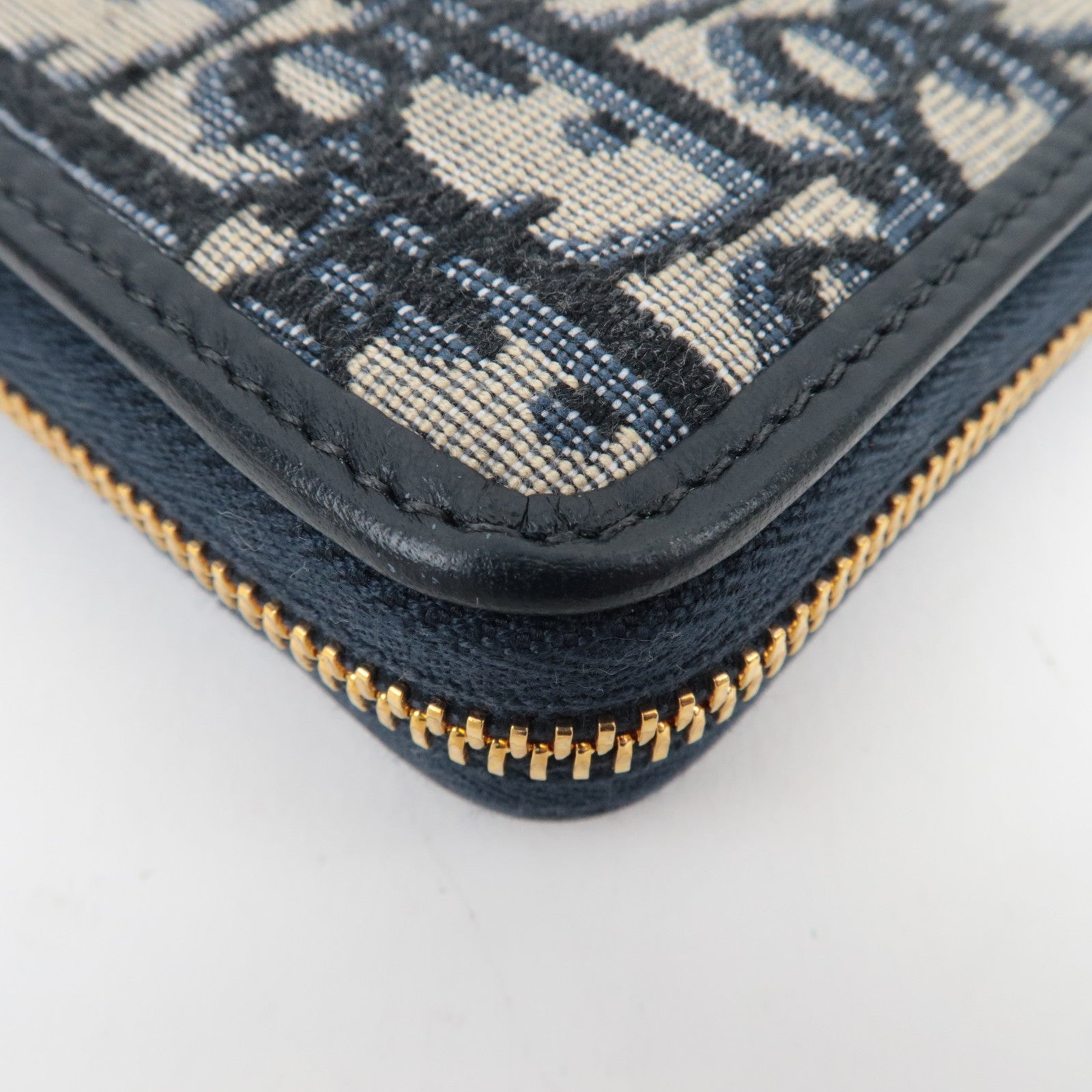 Christian Dior Oblique Jaquard Montaigne long Wallet S2094UTZQ M928/41-MA-0221 *Box, Dust bag