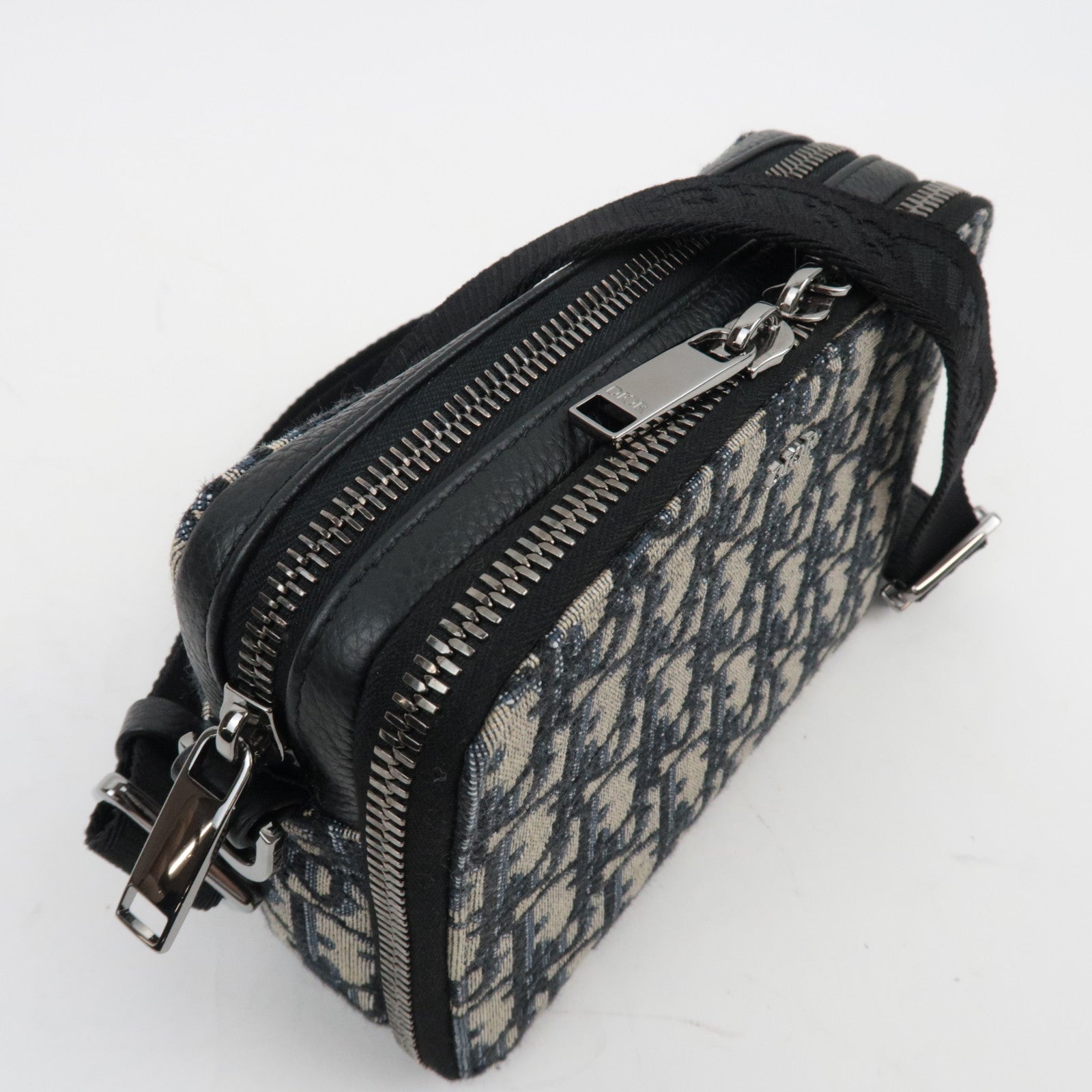 Dior Oblique Shoulder bag Navy *Dust Bag, Shoulder Strap