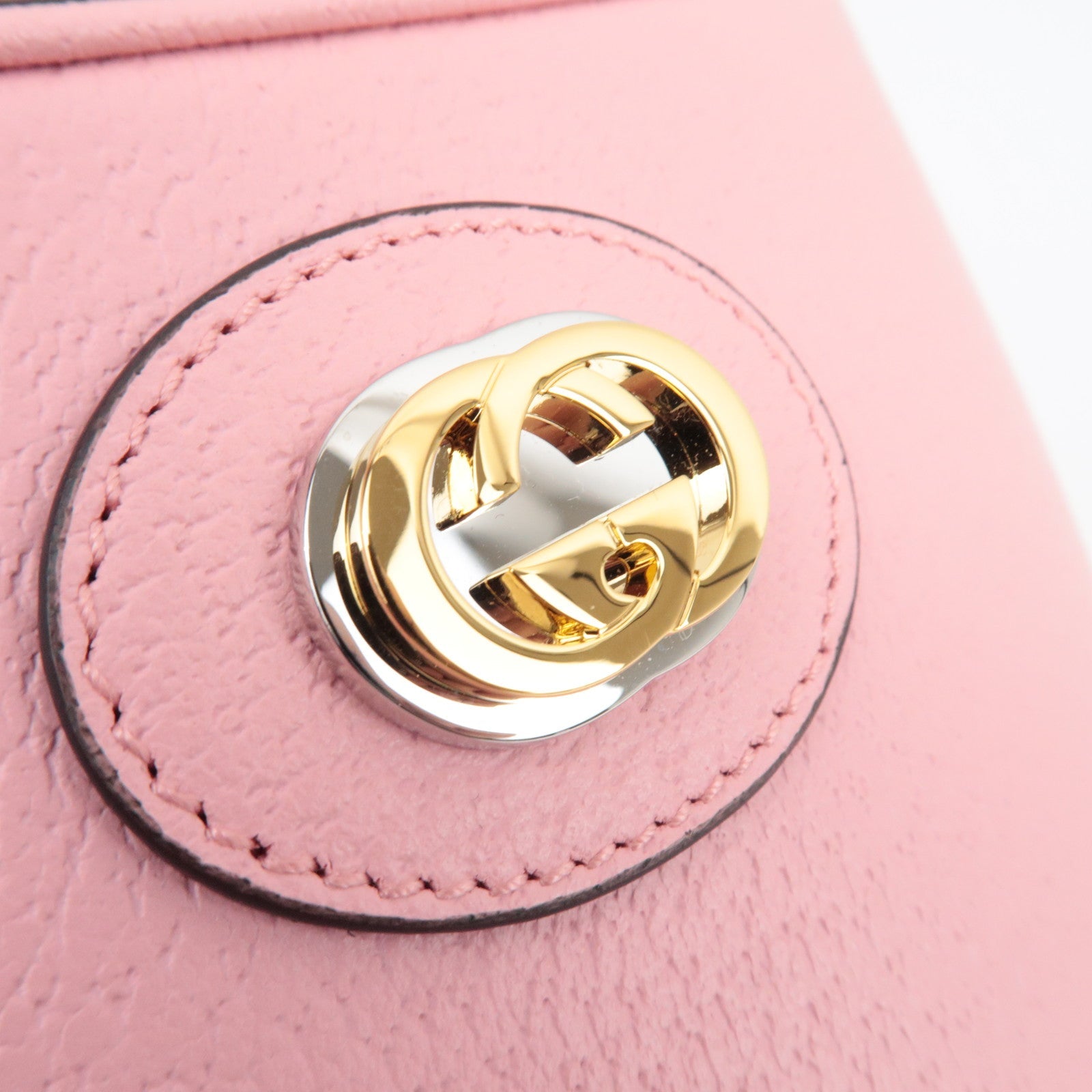 GUCCI Bamboo Mini Bucket 2WAY Bag Pink 616436 000926 *Dust Bag, Strap