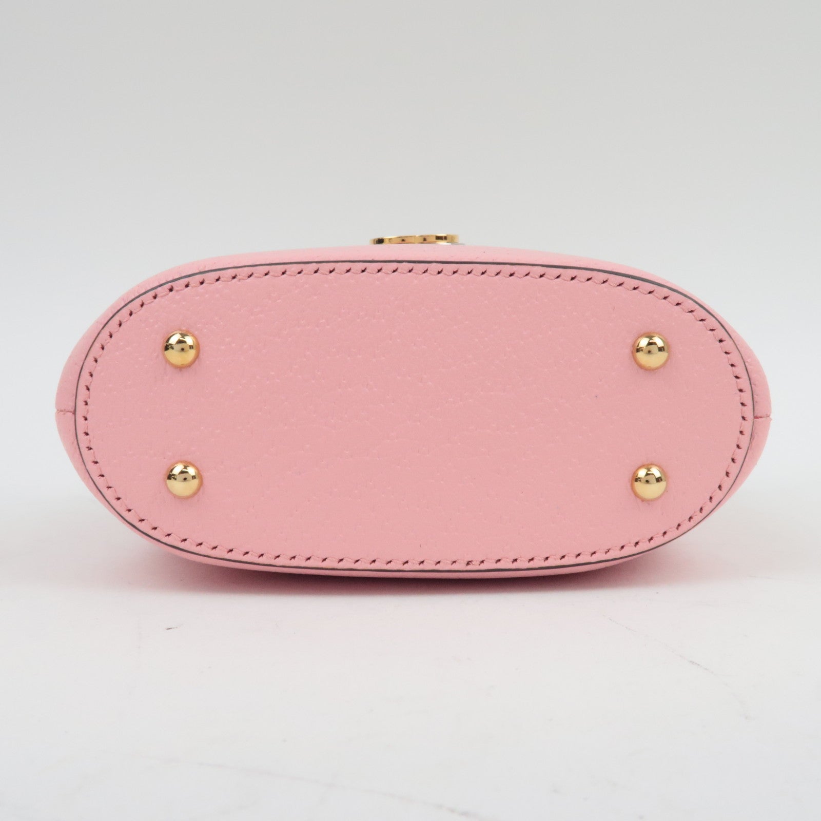 GUCCI Bamboo Mini Bucket 2WAY Bag Pink 616436 000926 *Dust Bag, Strap