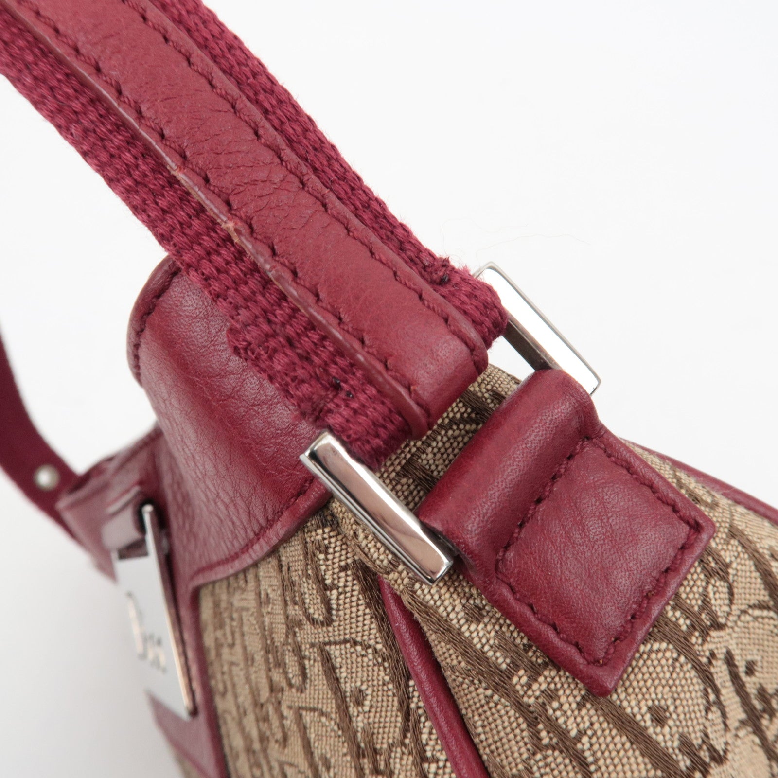 Dior Trotter Street Chic Mini Shoulder Bag Beige Red *Dust Bag