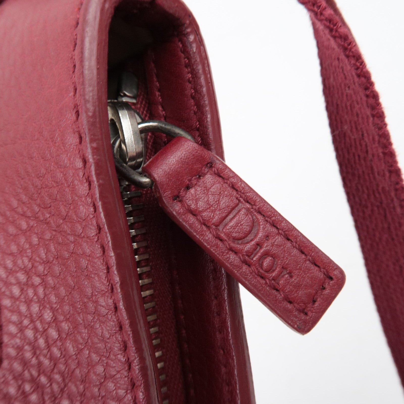 Dior Trotter Street Chic Mini Shoulder Bag Beige Red *Dust Bag