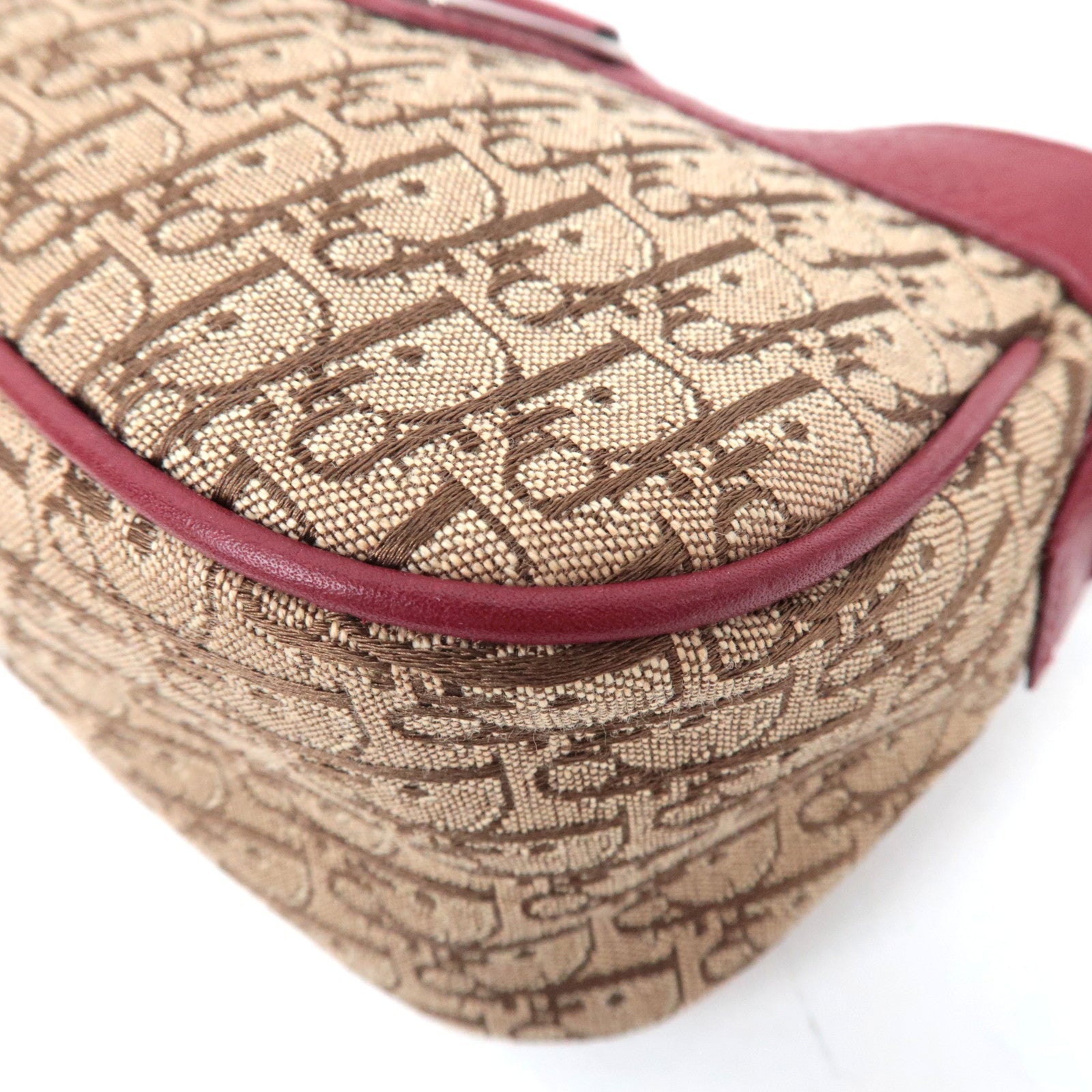 Dior Trotter Street Chic Mini Shoulder Bag Beige Red *Dust Bag