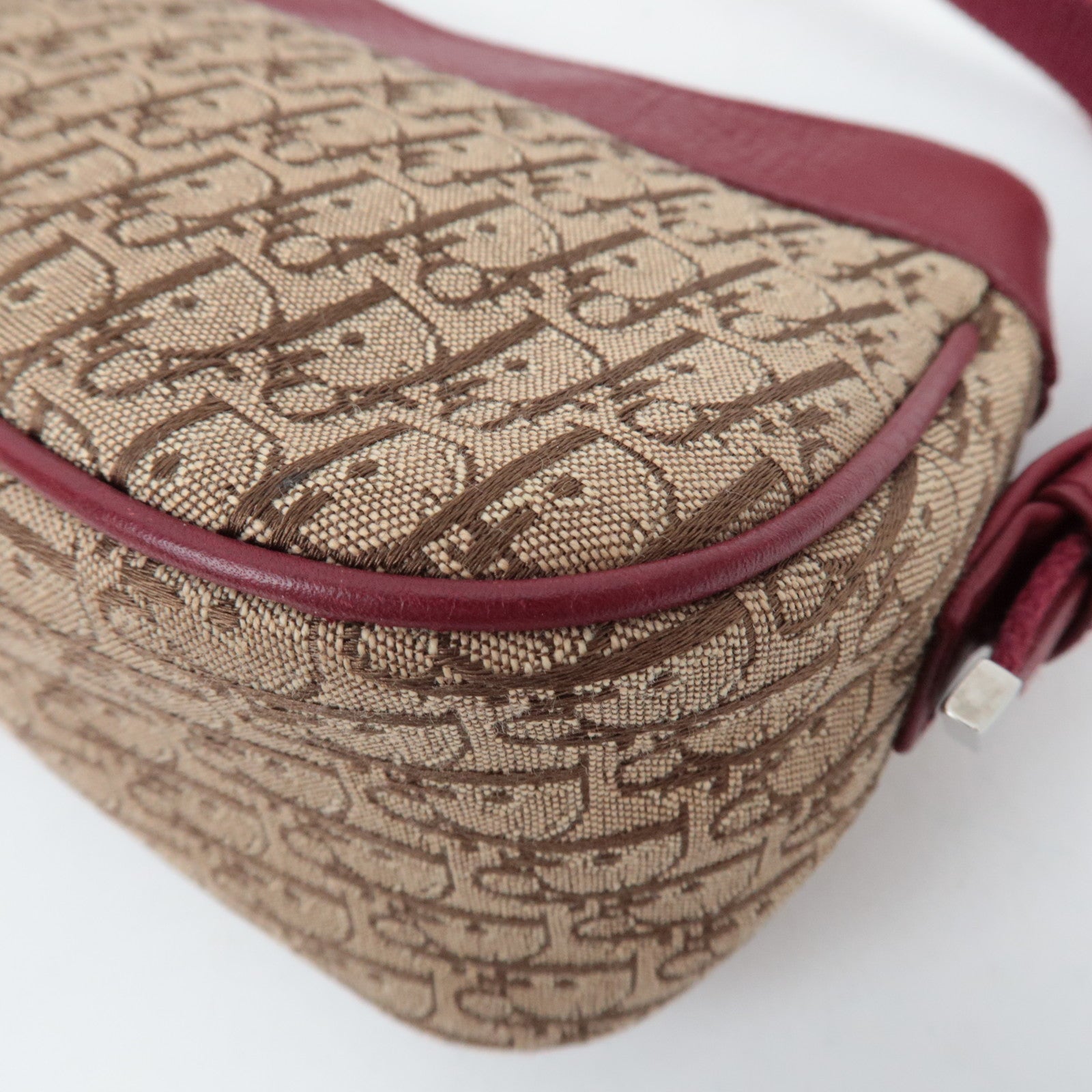 Dior Trotter Street Chic Mini Shoulder Bag Beige Red *Dust Bag