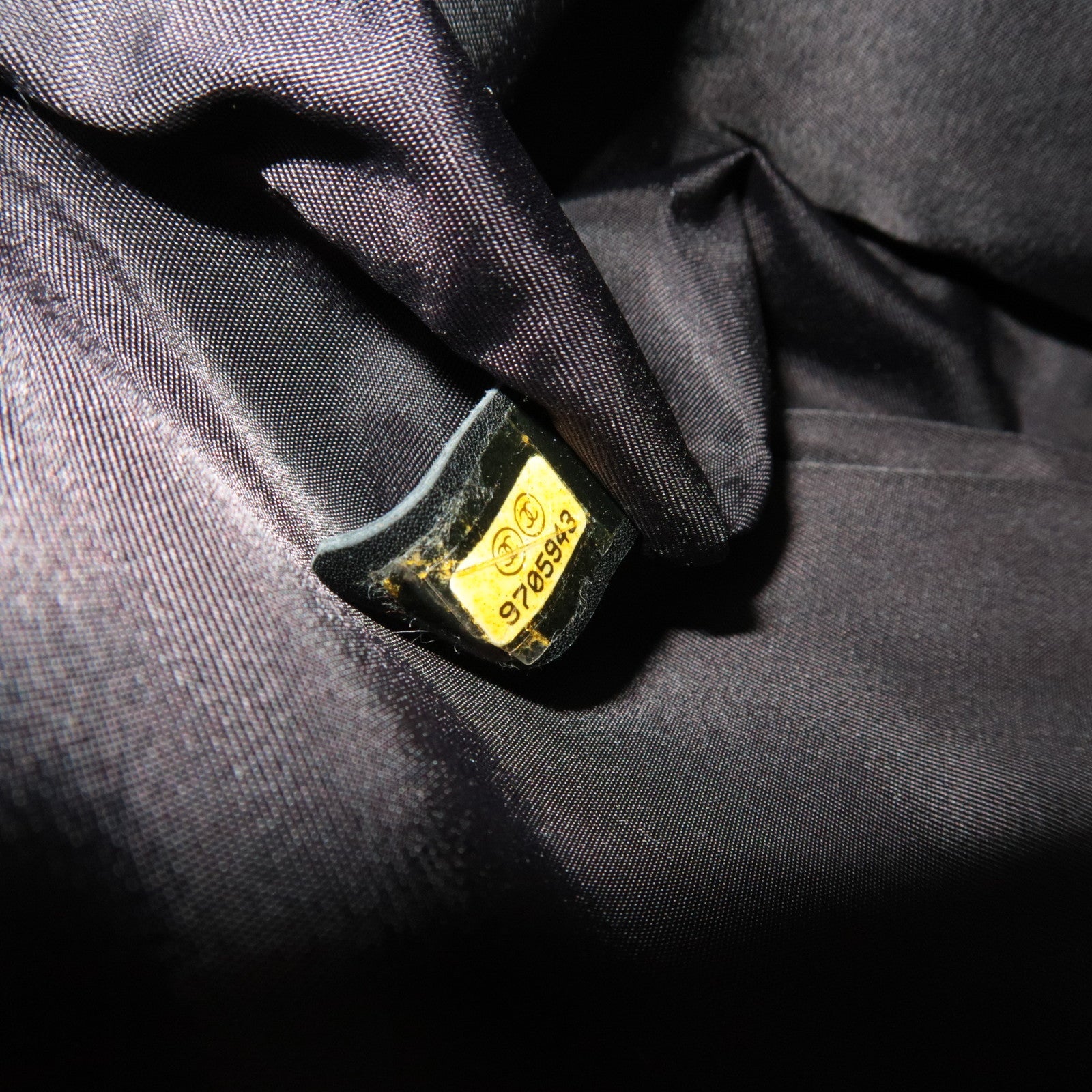 CHANEL New Travel Line Nylon Jacquard Waist Bag Black *G Card