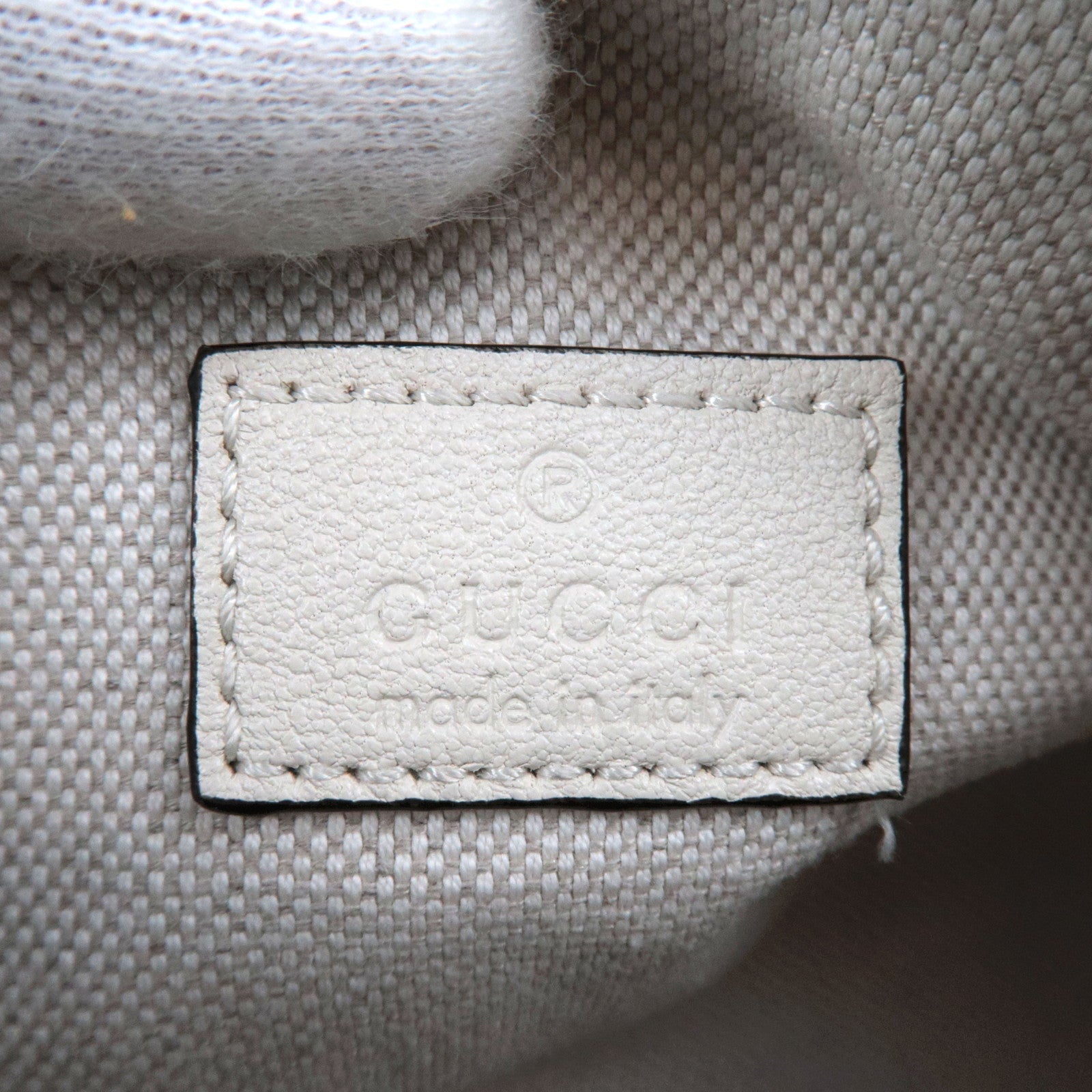 GUCCI Blondie Leather Shoulder Bag White 760170 *Dust Bag