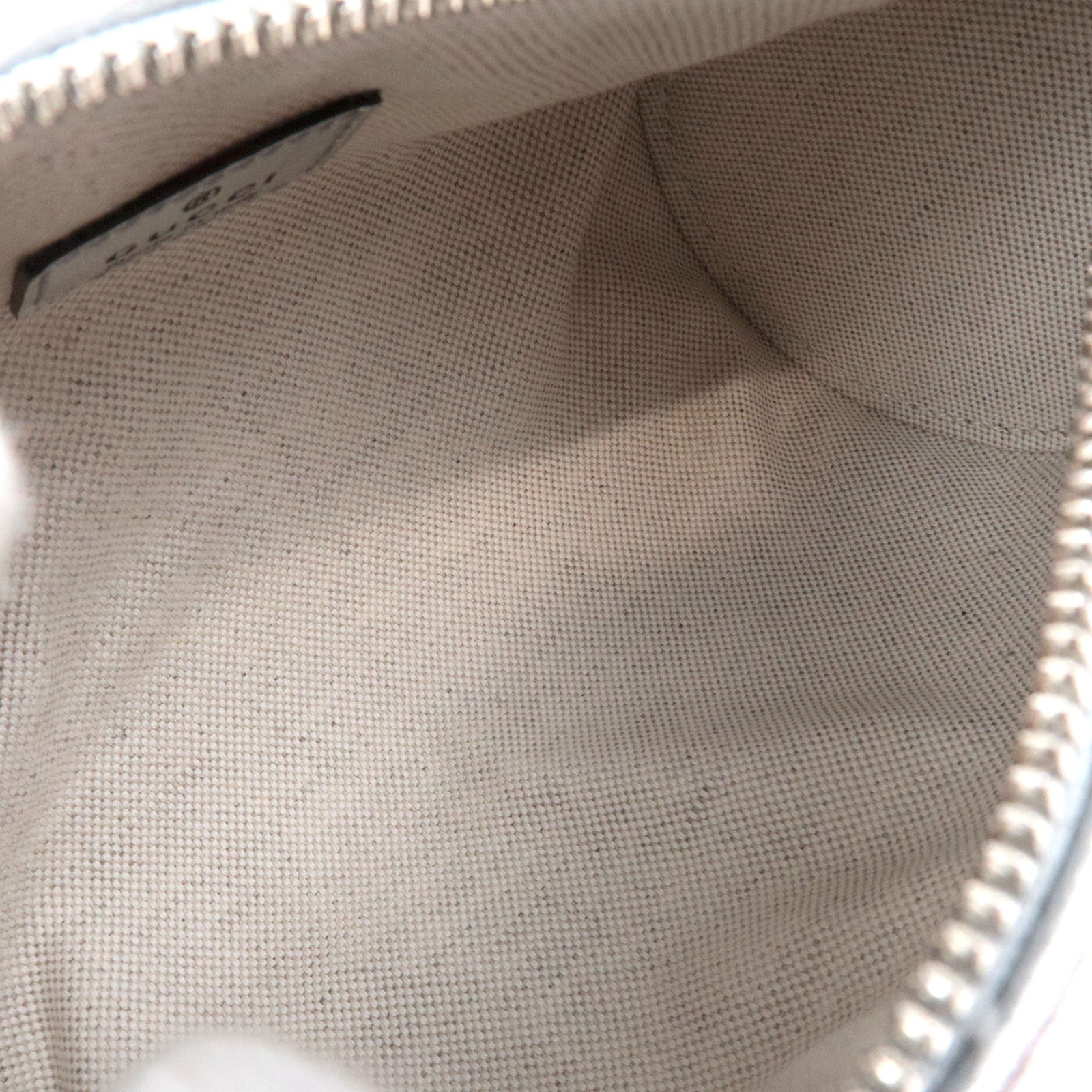 GUCCI Blondie Leather Shoulder Bag SIlver 760170 *Dust Bag