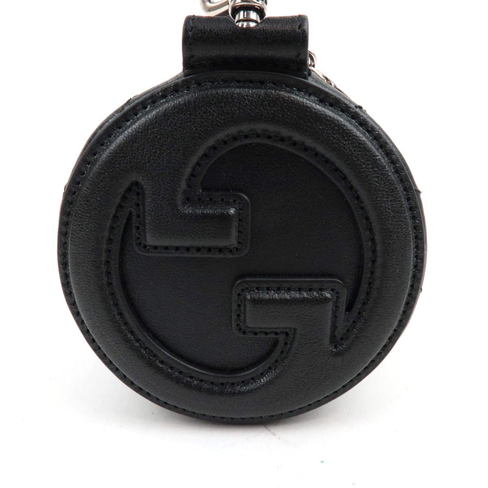 GUCCI Blondie Leather Shoulder Bag Black 760170 *Dust Bag