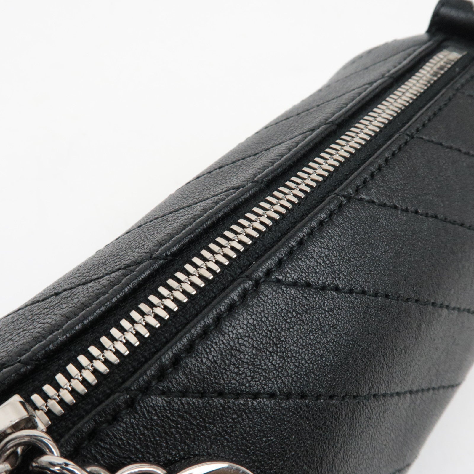 GUCCI Blondie Leather Shoulder Bag Black 760170 *Dust Bag