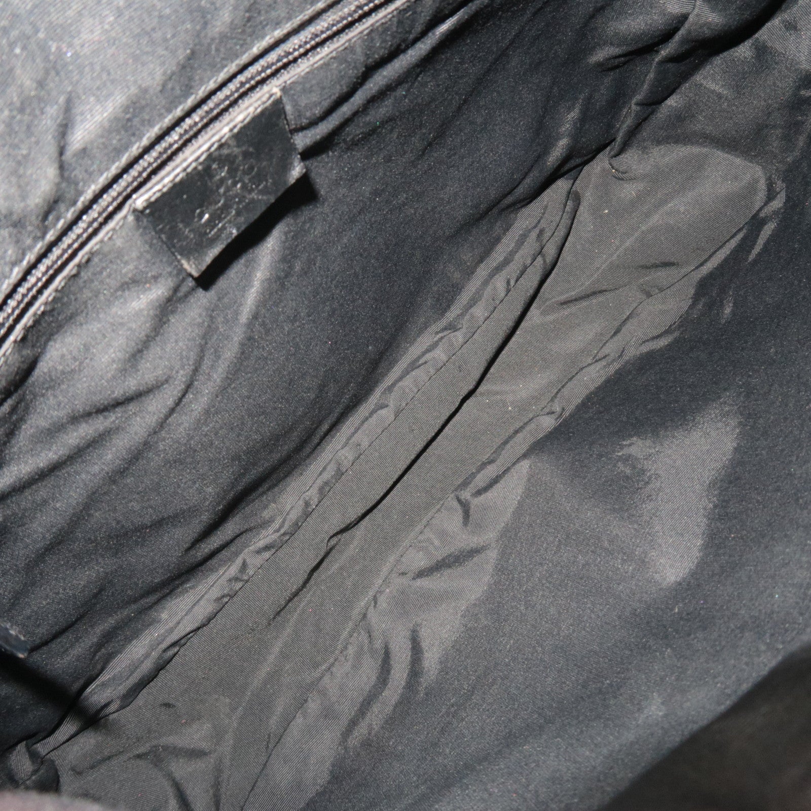 GUCCI GG Canvas Shoulder Bag Black 90762 *Dust Bag