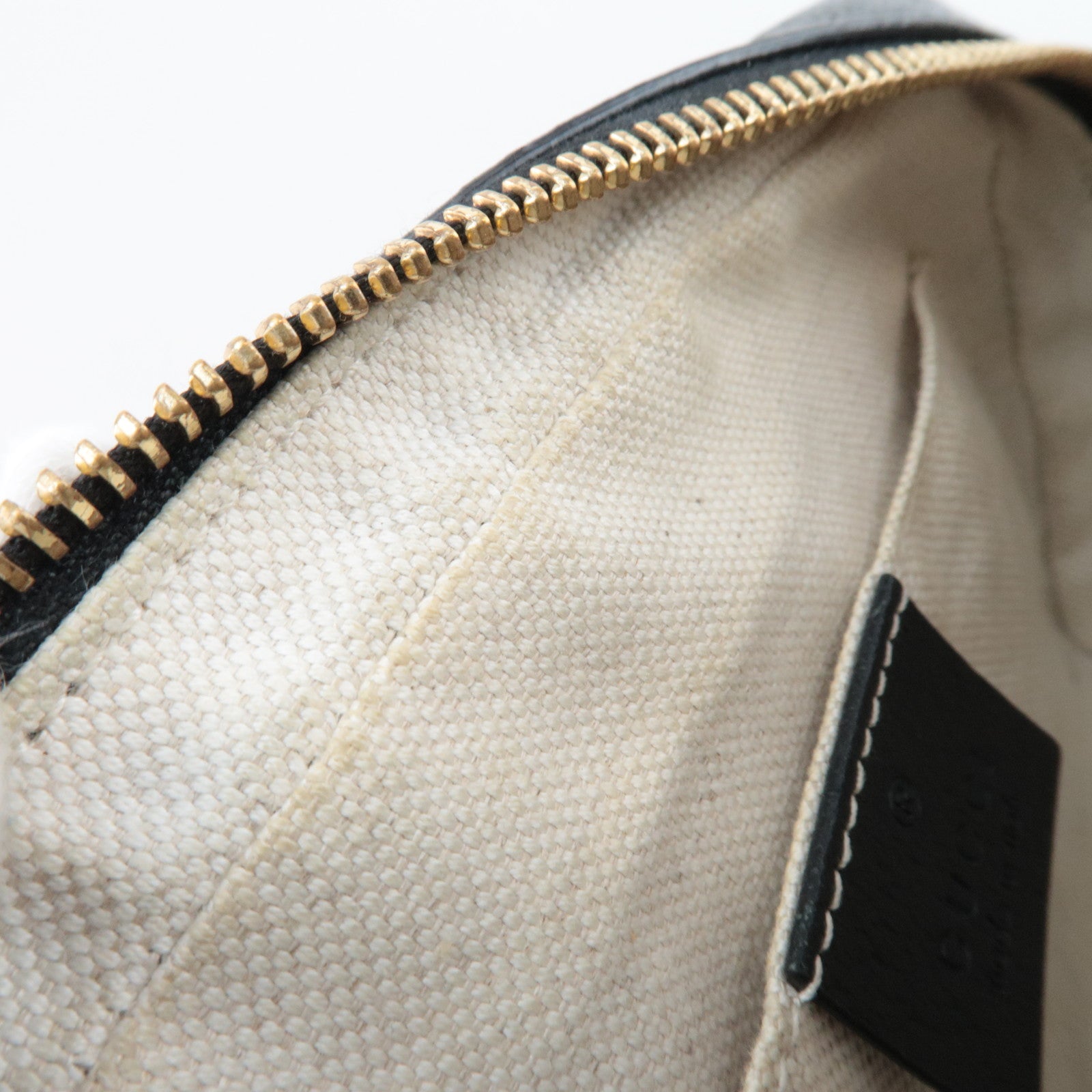 GUCCI Ophidia GG Jaguqard Denim Schoudertas Zwart 517350 *Stofzak