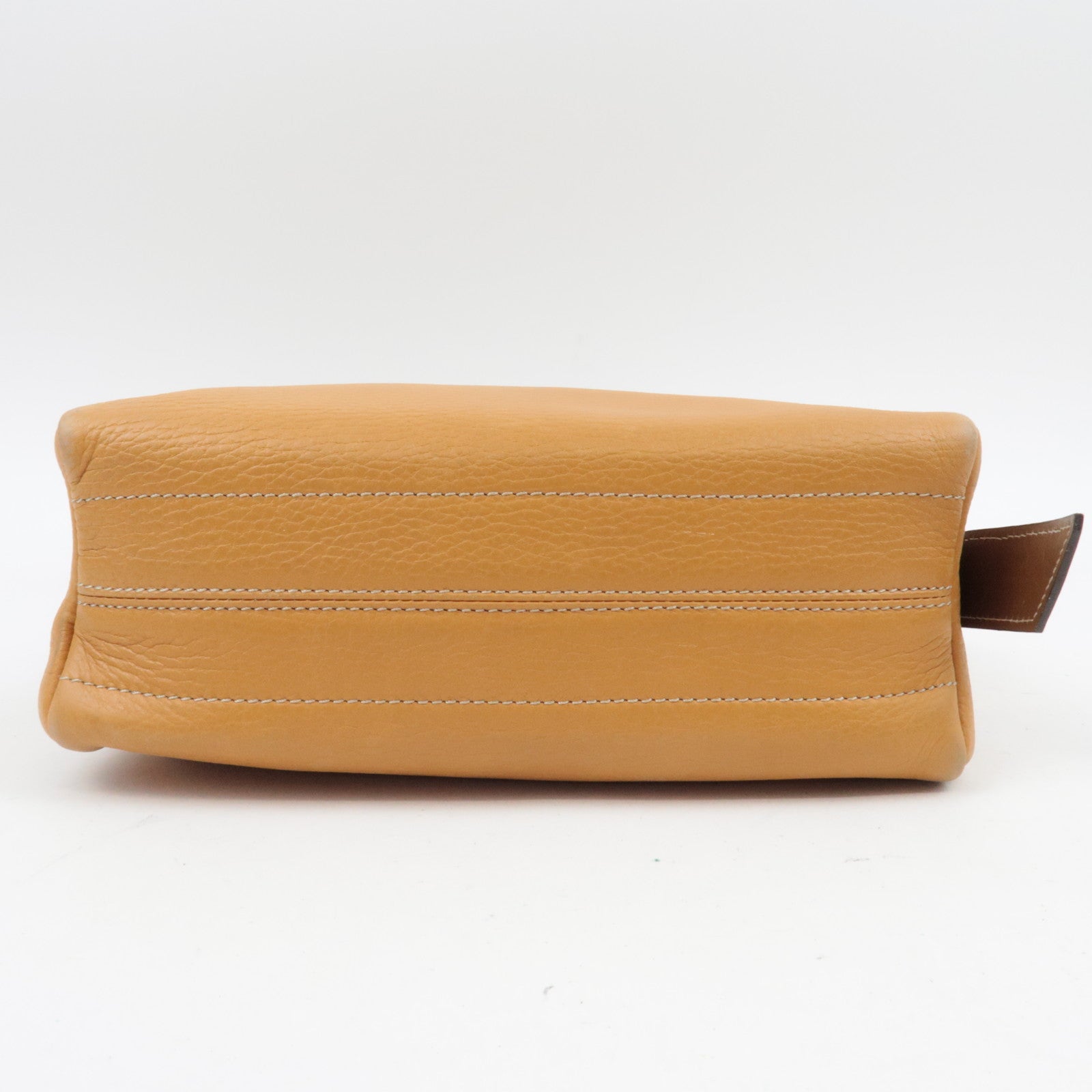 LOEWE Anagram Leather Shoulder Bag Light Brown