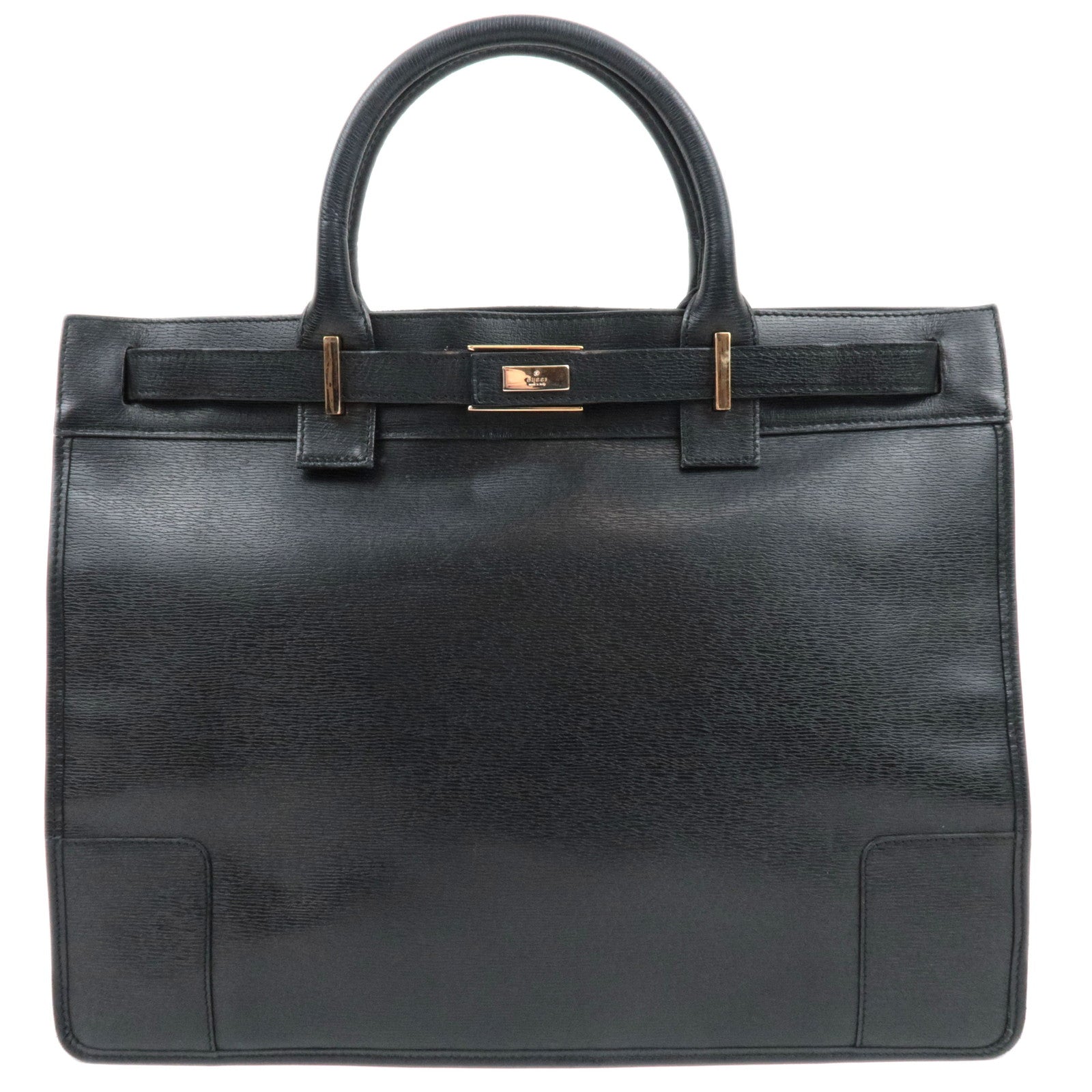 GUCCI Handbag Leather Black 002・1090 71291