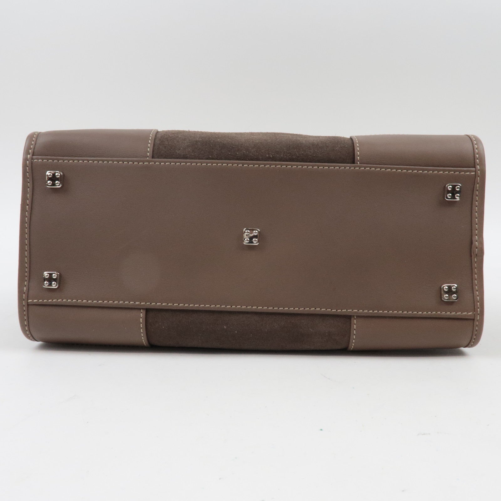 Loewe Anagram Amazona 28 Handbag Suede Brown *Crochette, Key Lock