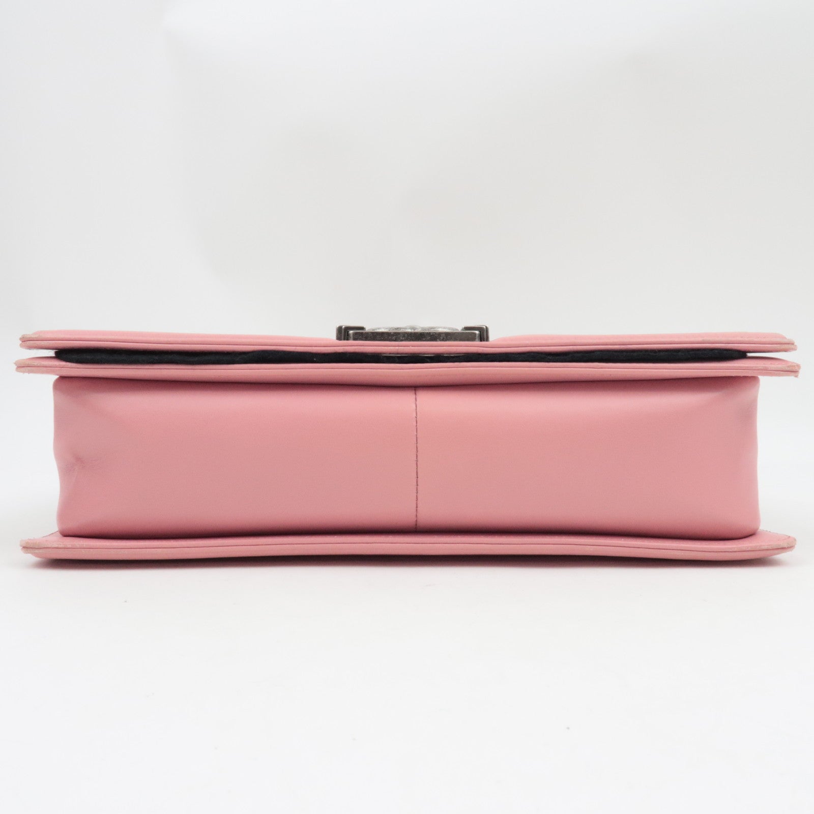 CHANEL Boy Chanel Chain Shoulder Bag Lambskin Pink *Box, G card, Dust bag