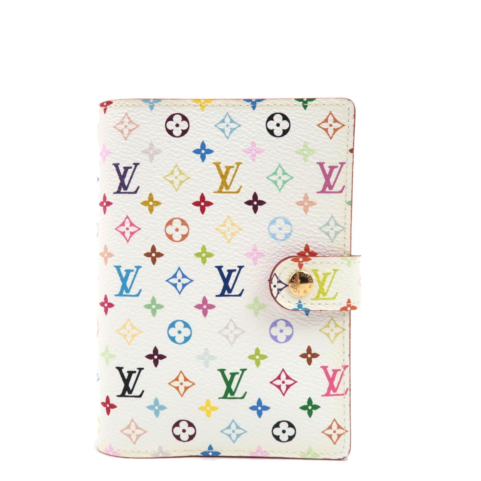 Louis Vuitton Monogram Multicolor Agenda PM Planner Cover R21074 TN0152 *Box72393