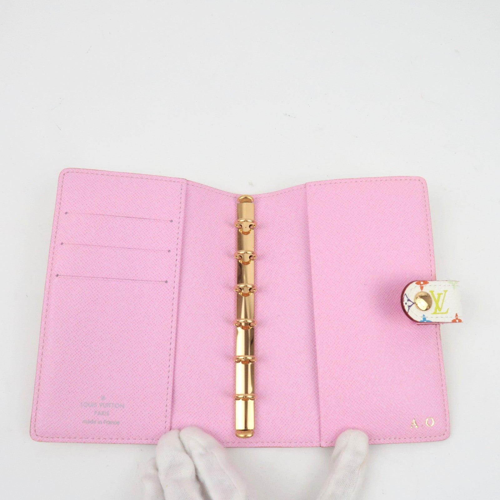 Louis Vuitton Monogram Multicolor Agenda PM Planner Cover R21074 TN0152 *Box