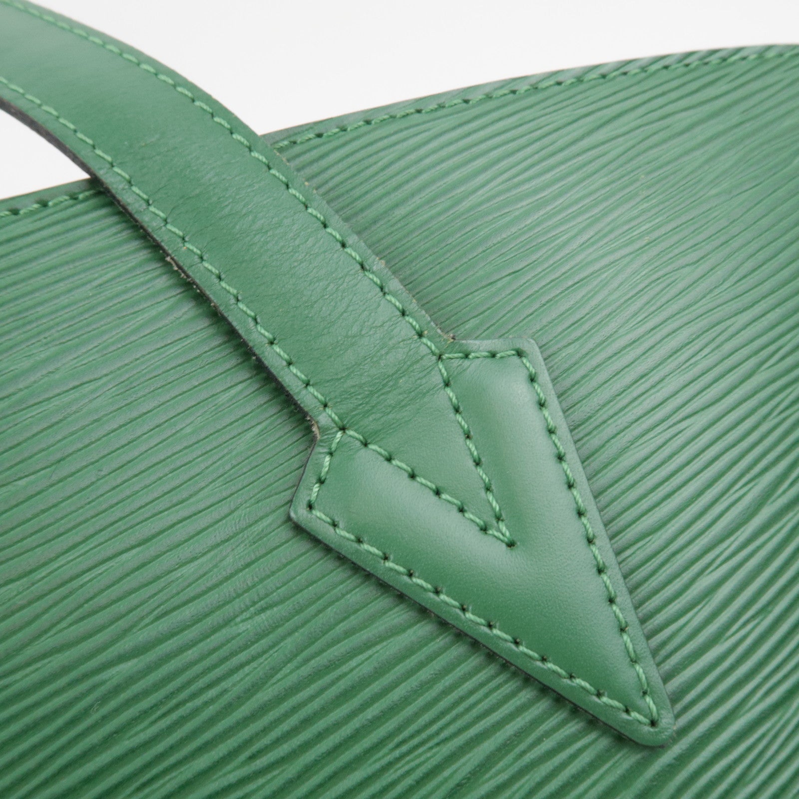 Louis Vuitton Epi Saint Jacques Tote Bag Borneo Groen M52264 AS0966