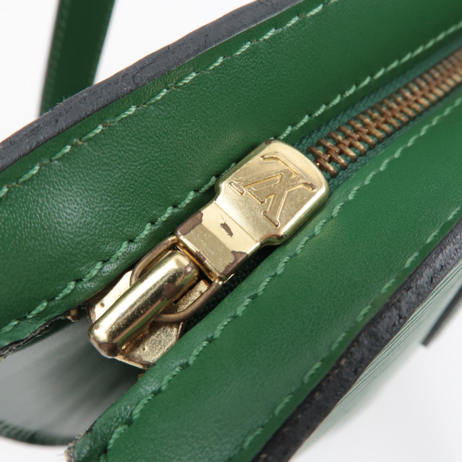 Louis Vuitton Epi Saint Jacques Tote Bag Borneo Groen M52264 AS0966