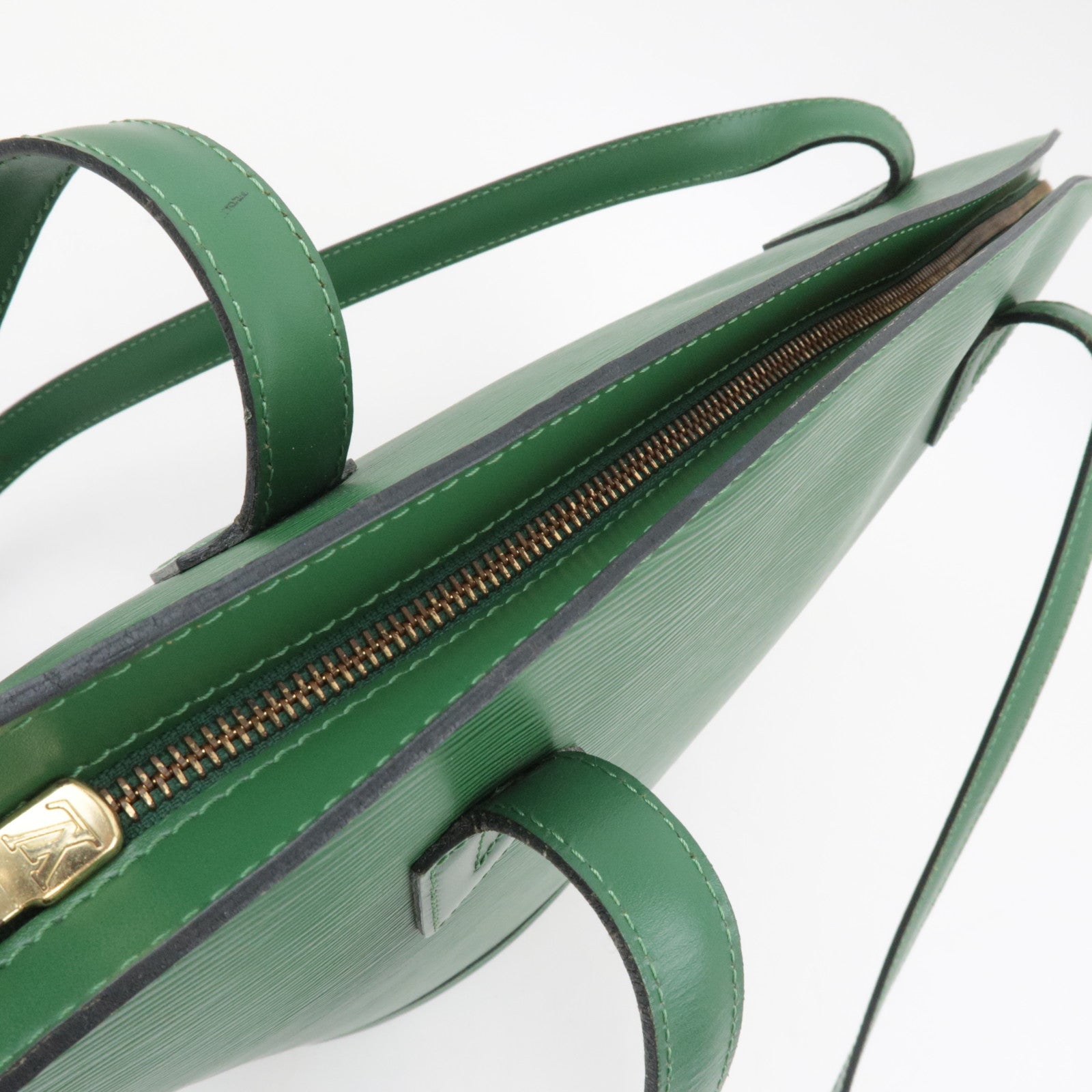 Louis Vuitton Epi Saint Jacques Tote Bag Borneo Groen M52264 AS0966