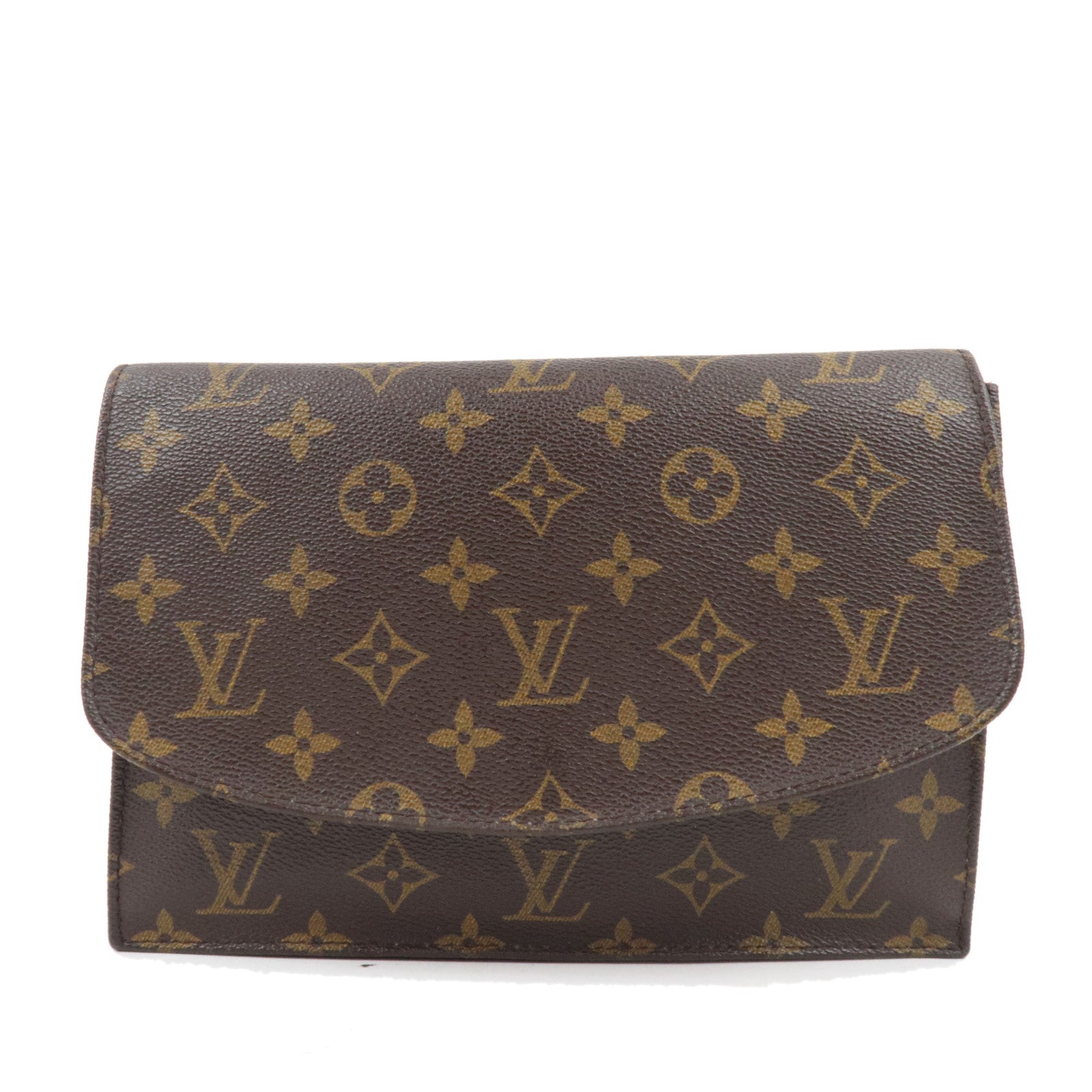 Louis Vuitton Monogram Pochette Lavas Clutch Bag M51931 VI0964 72741