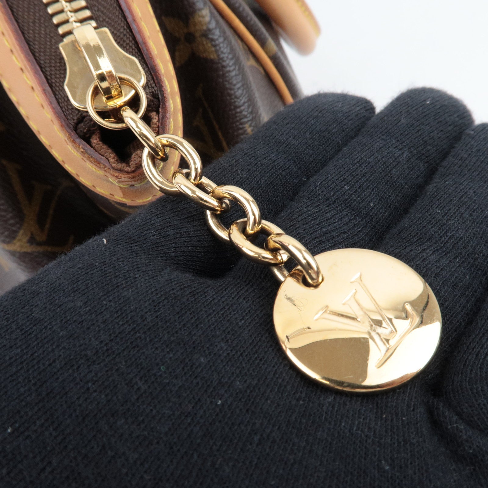 Louis Vuitton Monogram Canvas Tivoli PM Hand Bag M40143 VI3098