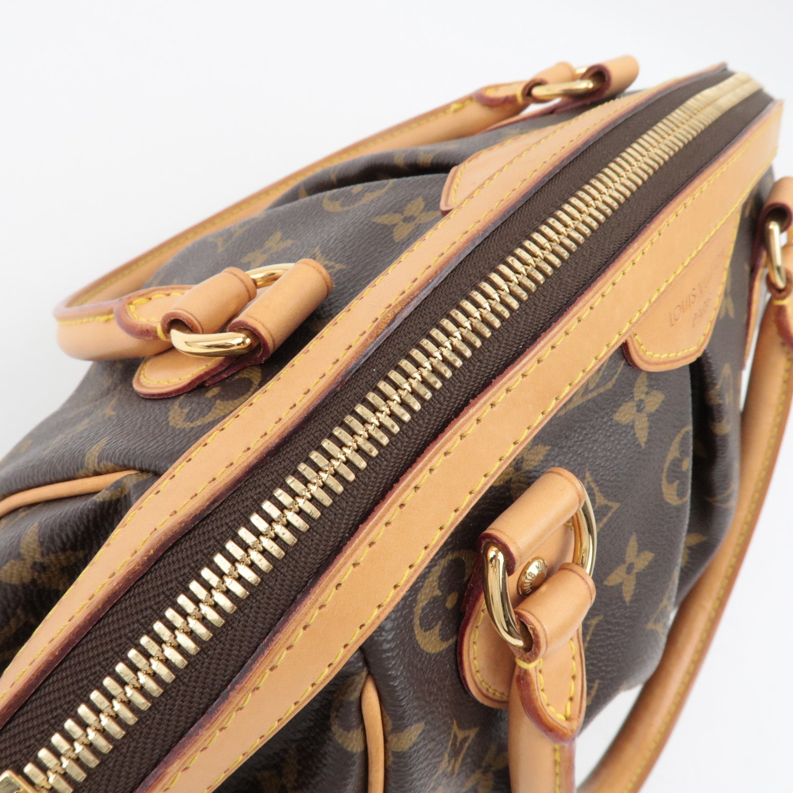 Louis Vuitton Monogram Canvas Tivoli PM Hand Bag M40143 VI3098