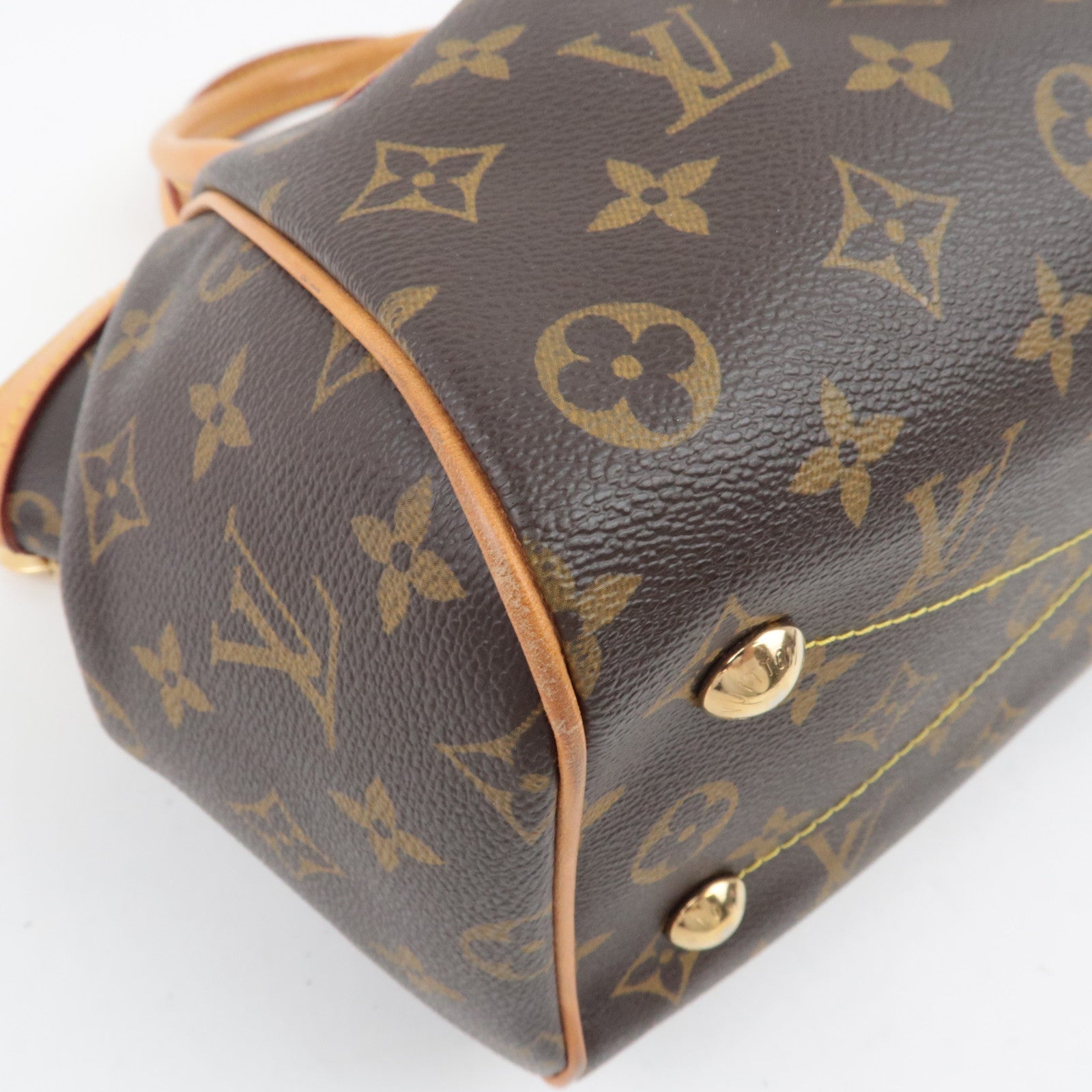 Louis Vuitton Monogram Canvas Tivoli PM Hand Bag M40143 VI3098