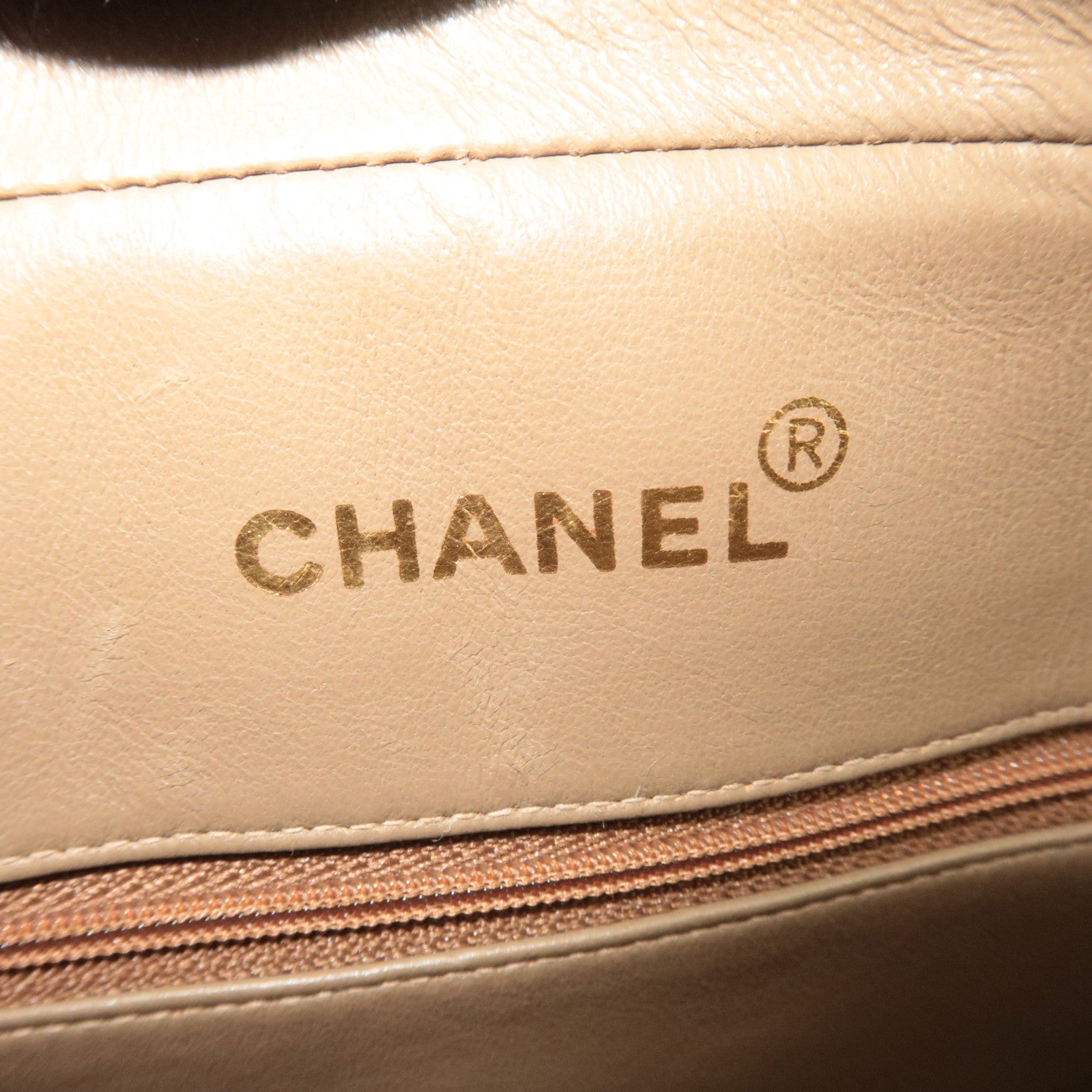 CHANEL Matelasse Cocoball Bijou Chain Shoulder Bag Caviar Skin Light Brown *Dust bag,G card